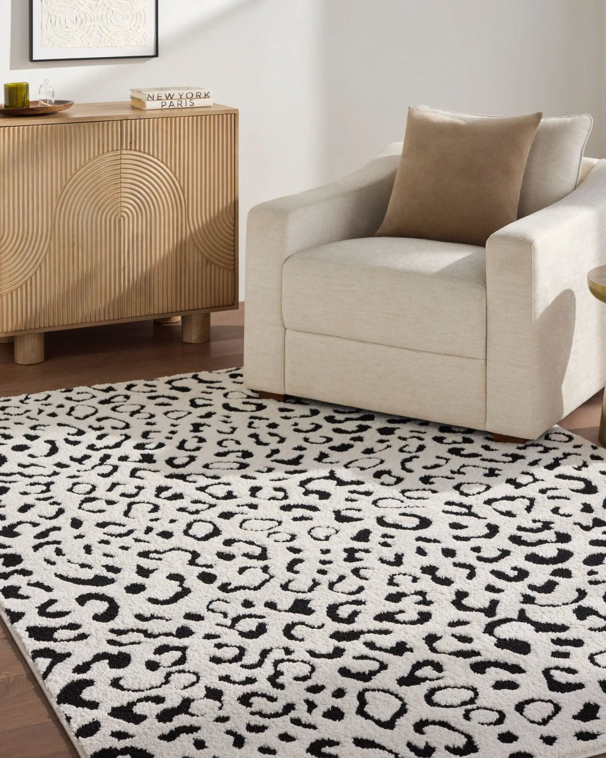 Livabliss x Rachel Zoe The Studio Edit RZSE-2321 Cream Area Rug