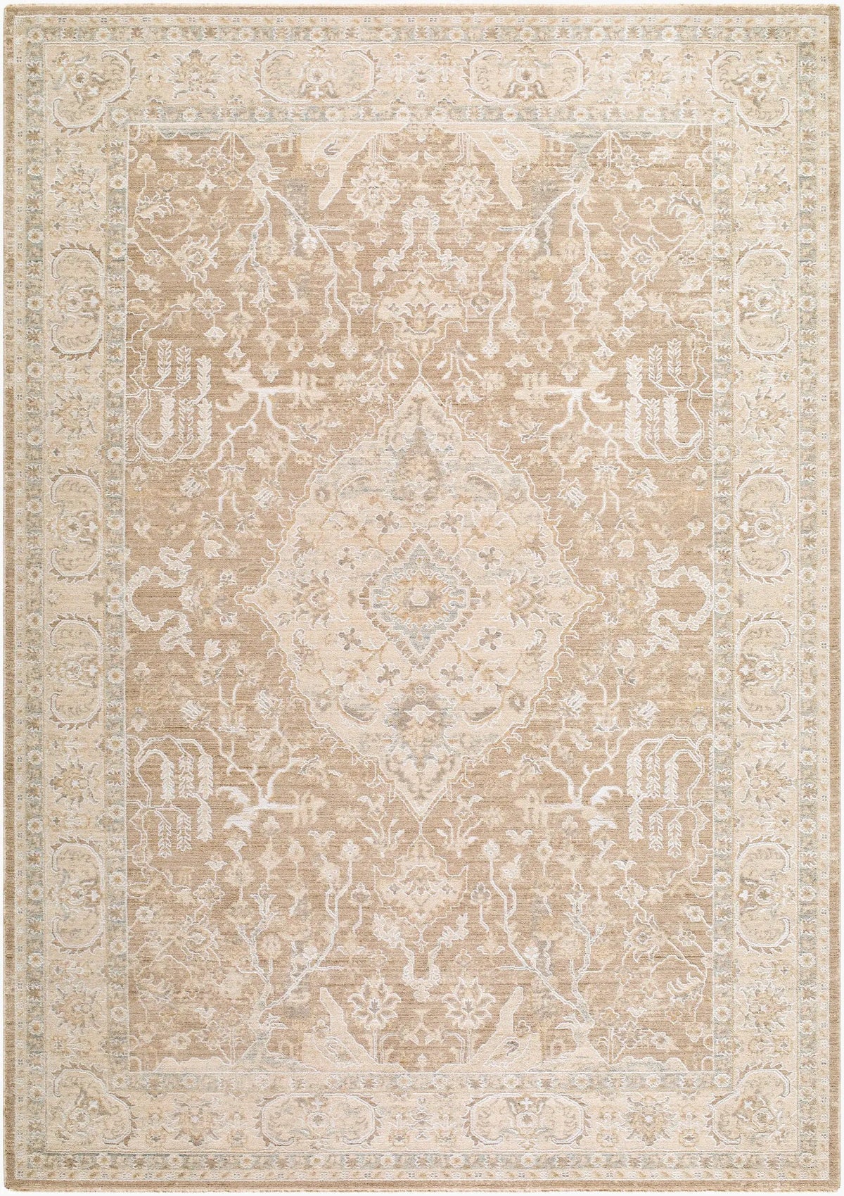 Livabliss x Rachel Zoe The Vintage Edit RZVE-2301 Tan Area Rug
