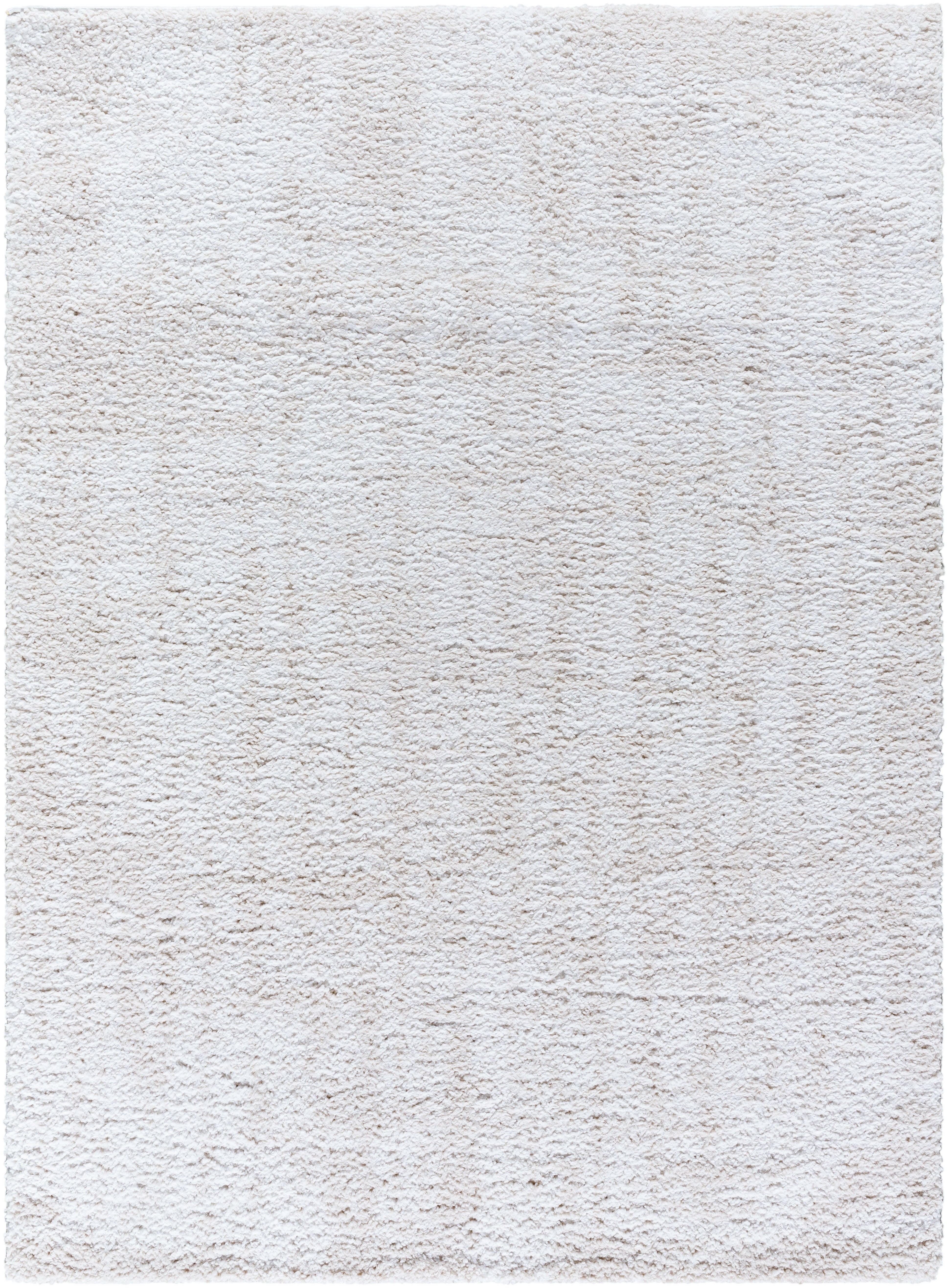 Surya Sacramento Shag SCS-2302 White Area Rug by LIVABLISS