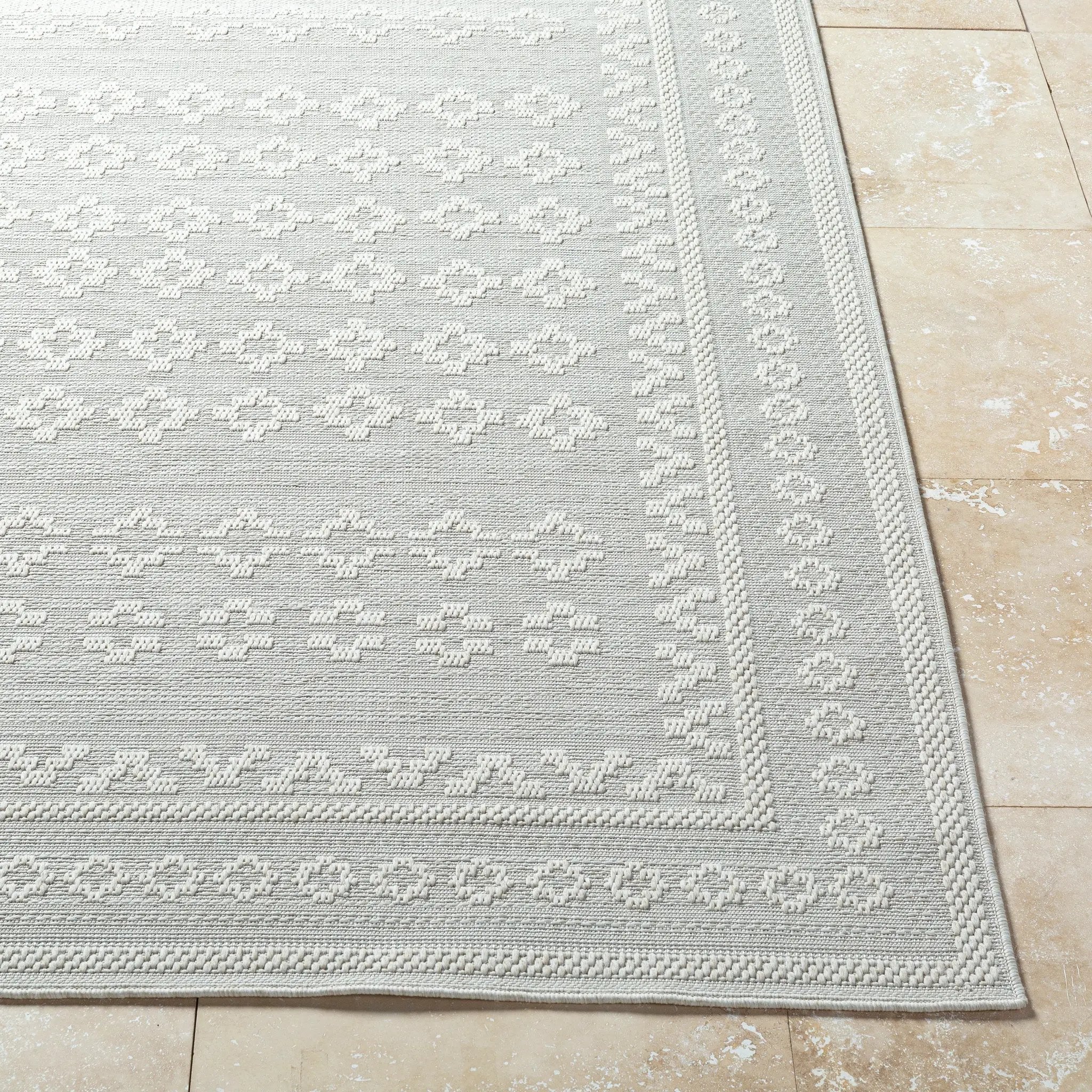 Sandra SDR-2311 Beige Area Rug by LIVABLISS