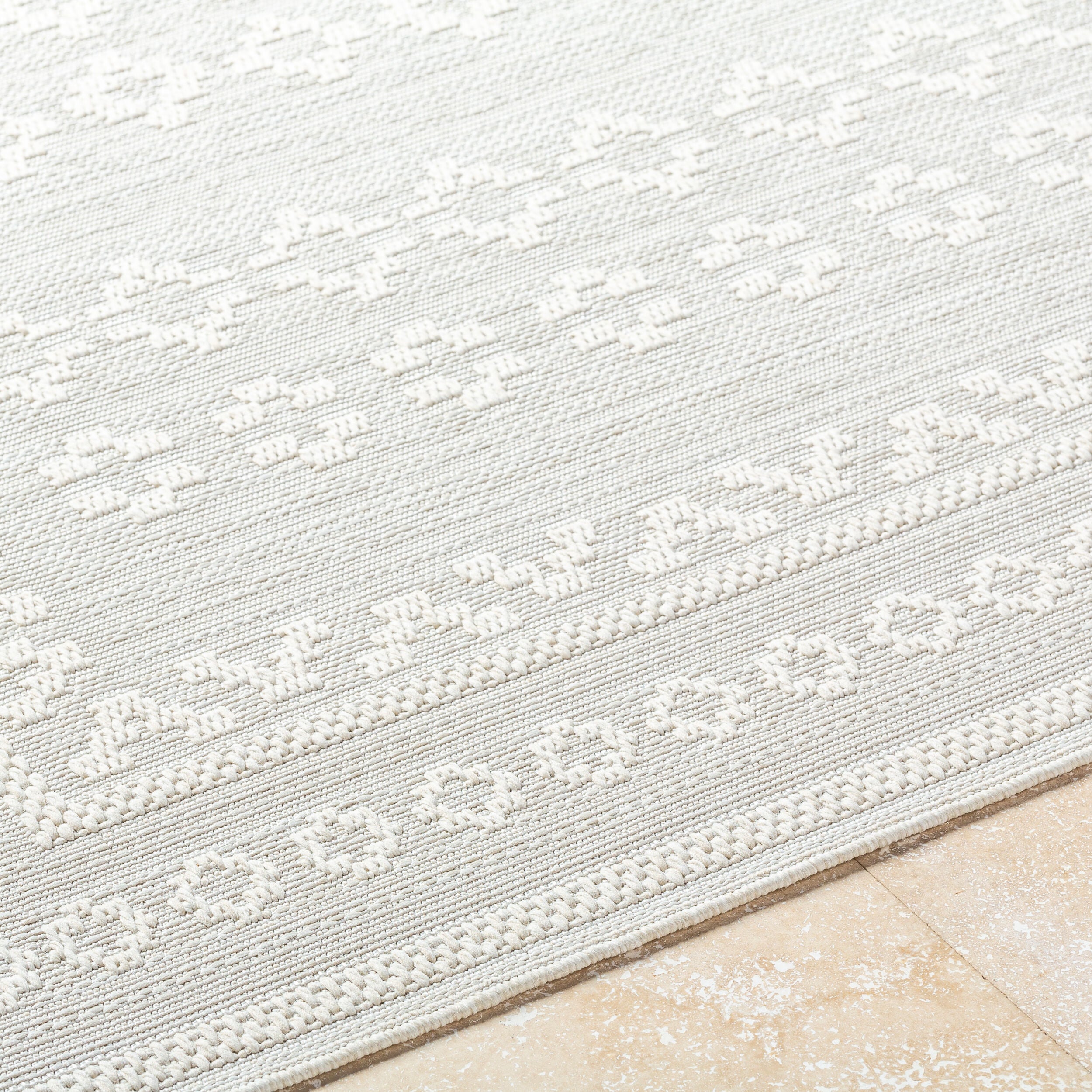 Surya Sandra SDR-2311 Beige Area Rug by LIVABLISS