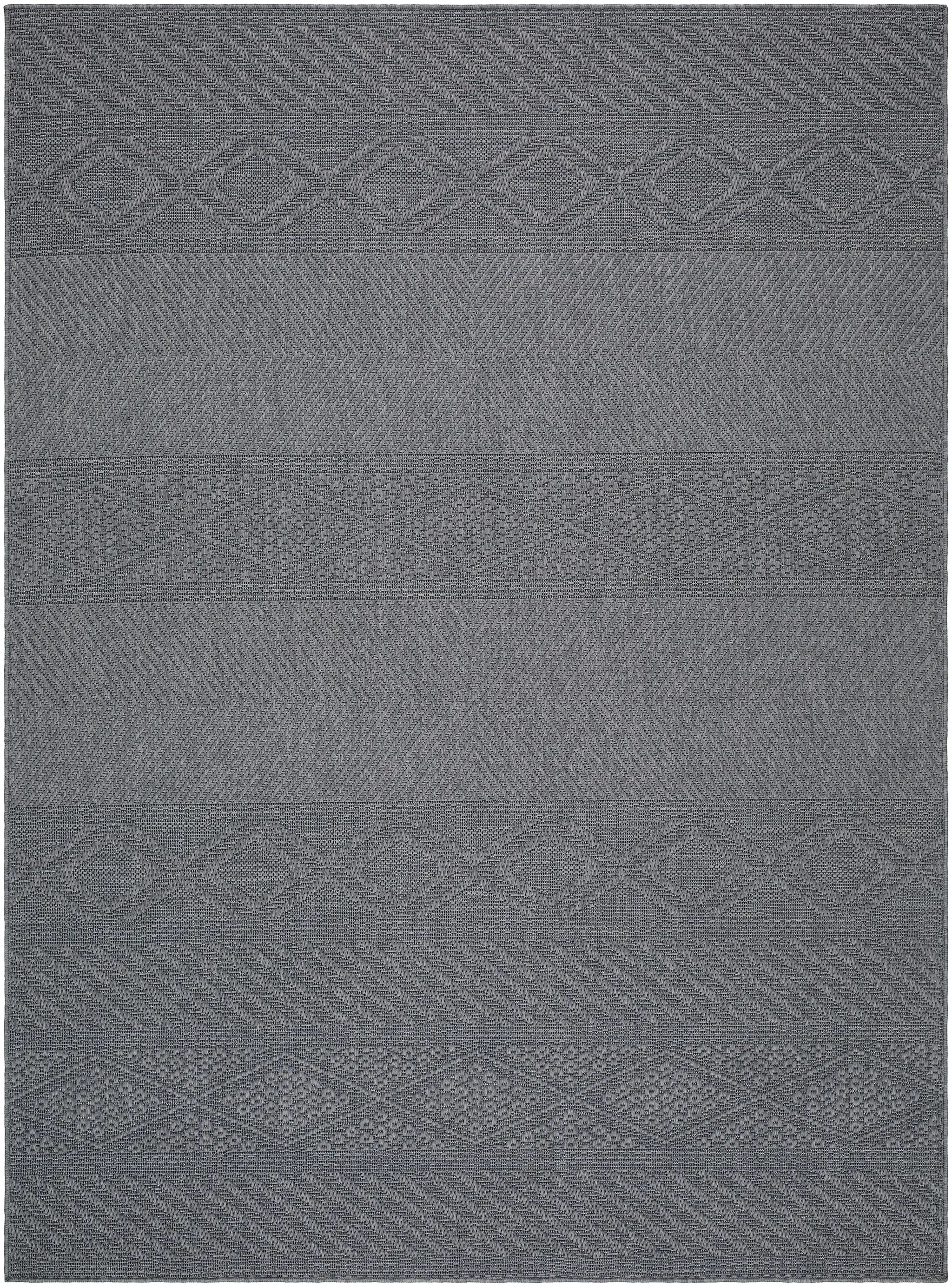 Sandra SDR-2322 Charcoal Area Rug by LIVABLISS