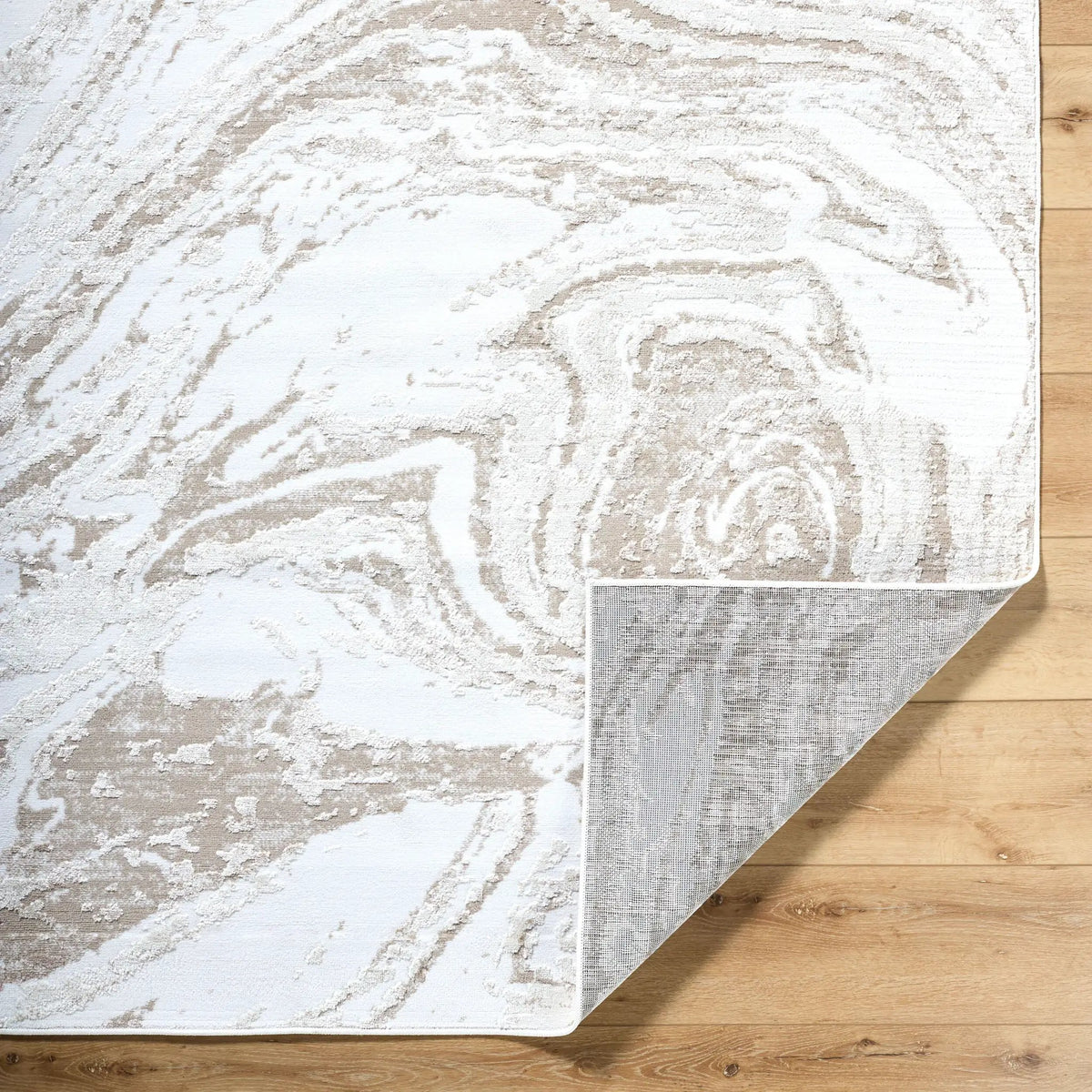 Siyah SIY-2310 Oatmeal Area Rug by LIVABLISS