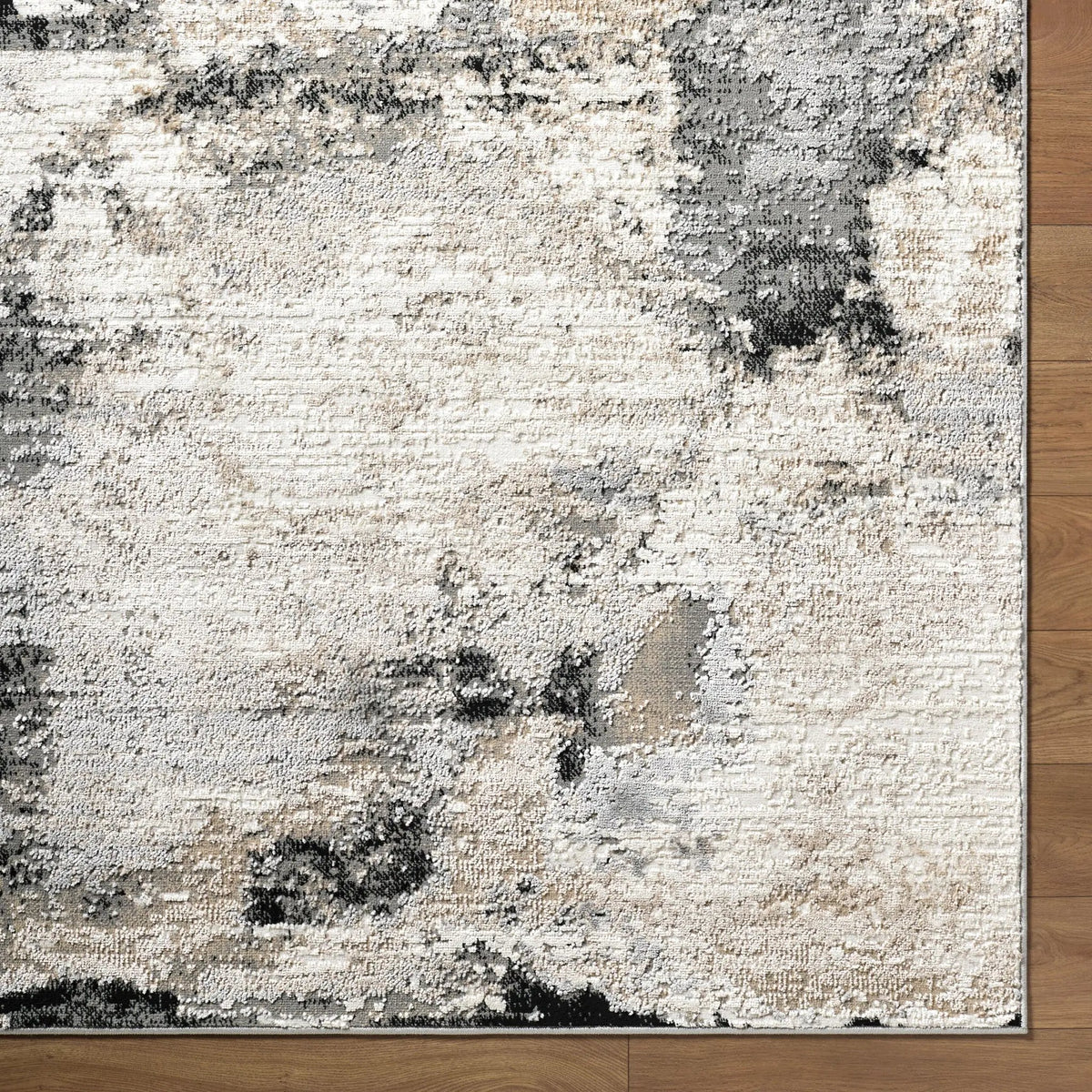 Siyah SIY-2312 Oatmeal Area Rug by LIVABLISS