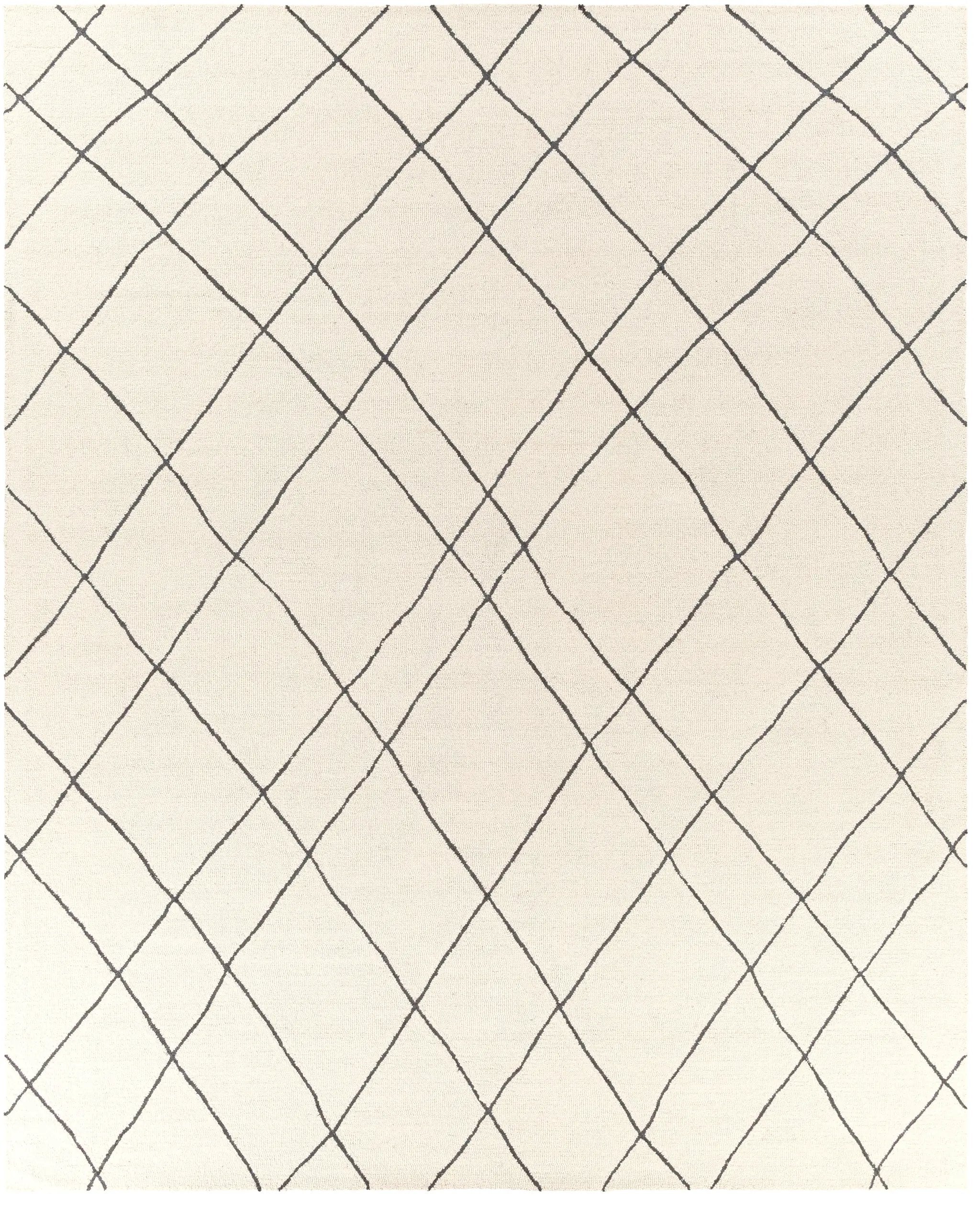Sinop SNP-2304 Black Area Rug by LIVABLISS