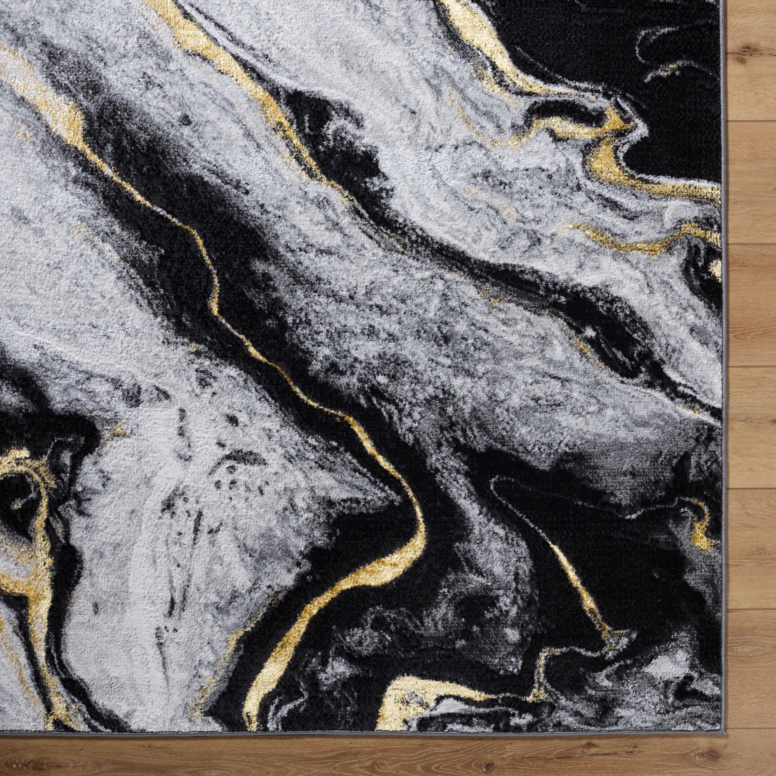 Surya Sunrise SRI-2311 Light Slate Area Rug by LIVABLISS