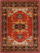 Surya Serapi SRP-1001 Red Area Rug by LIVABLISS