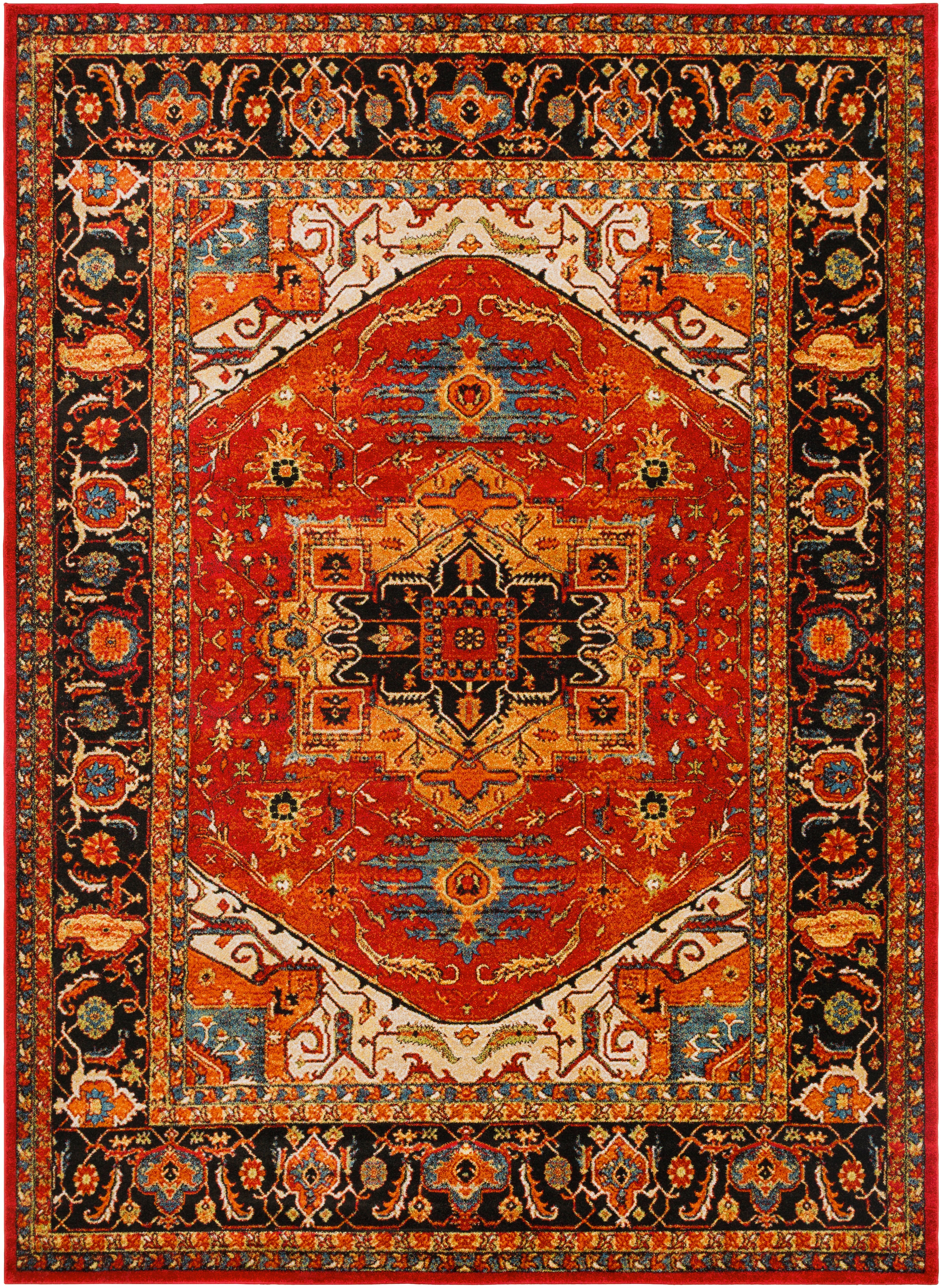 Surya Serapi SRP-1001 Red Area Rug by LIVABLISS