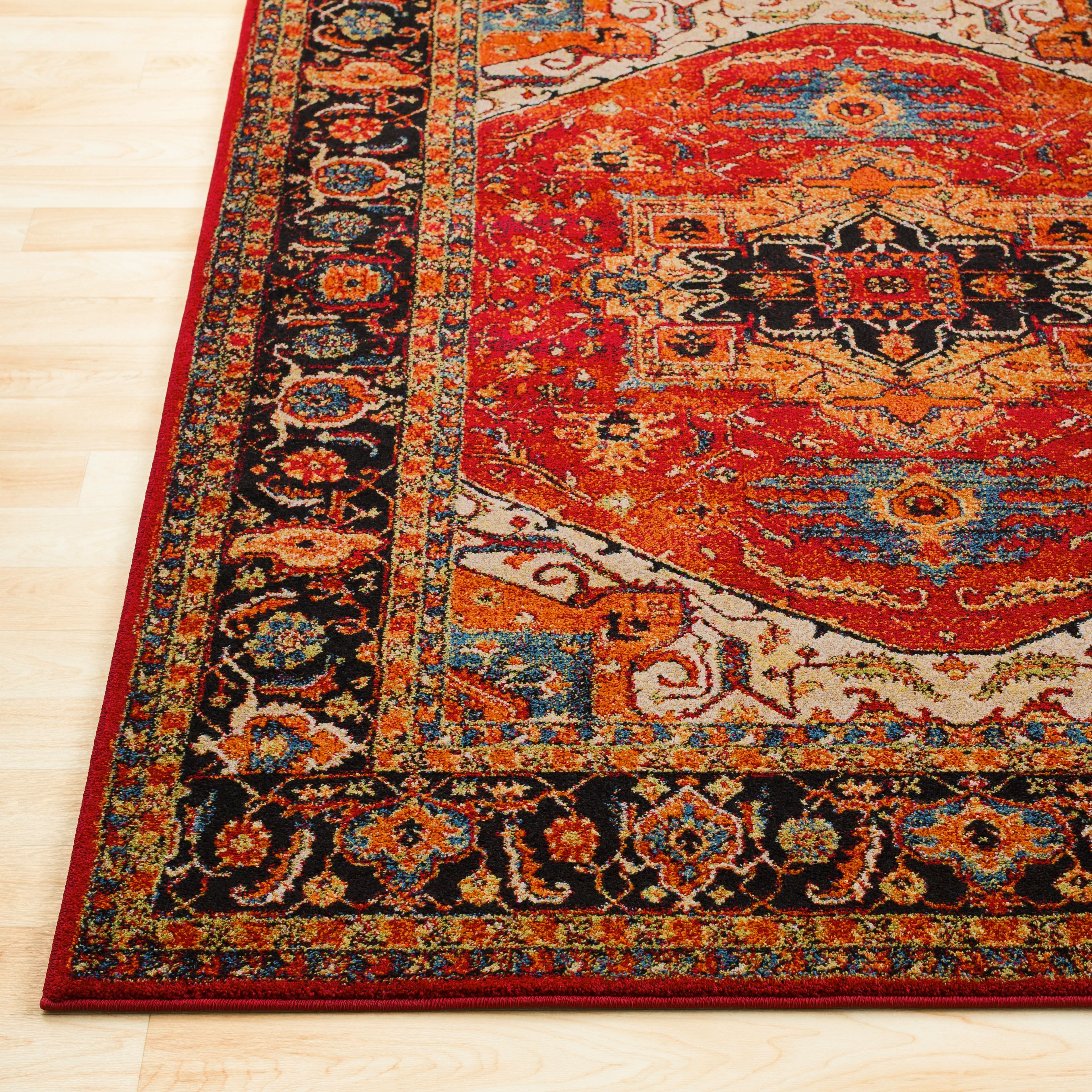 Surya Serapi SRP-1001 Red Area Rug by LIVABLISS