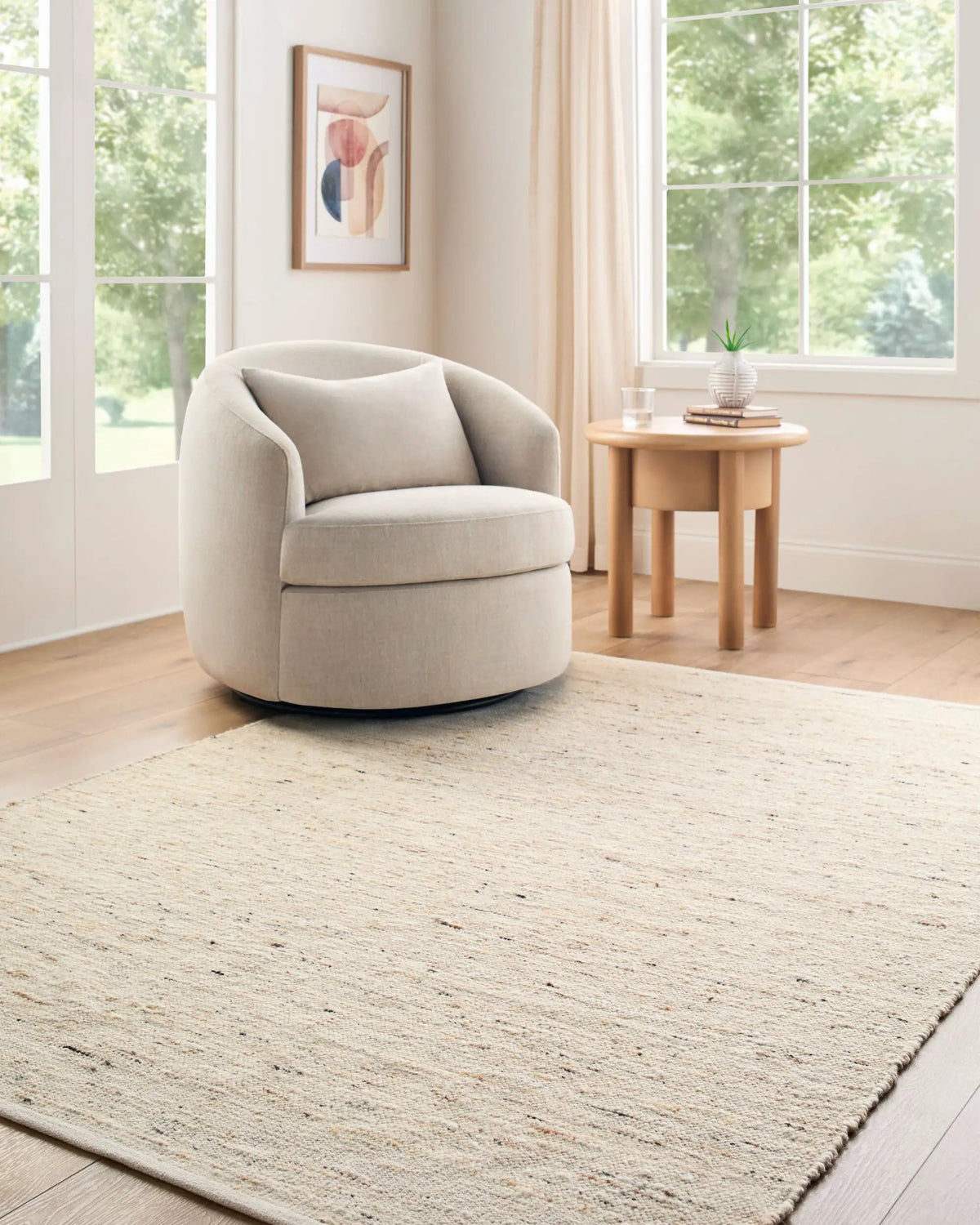 LIVABLISS Simplon SSN-2301 Beige Area Rug
