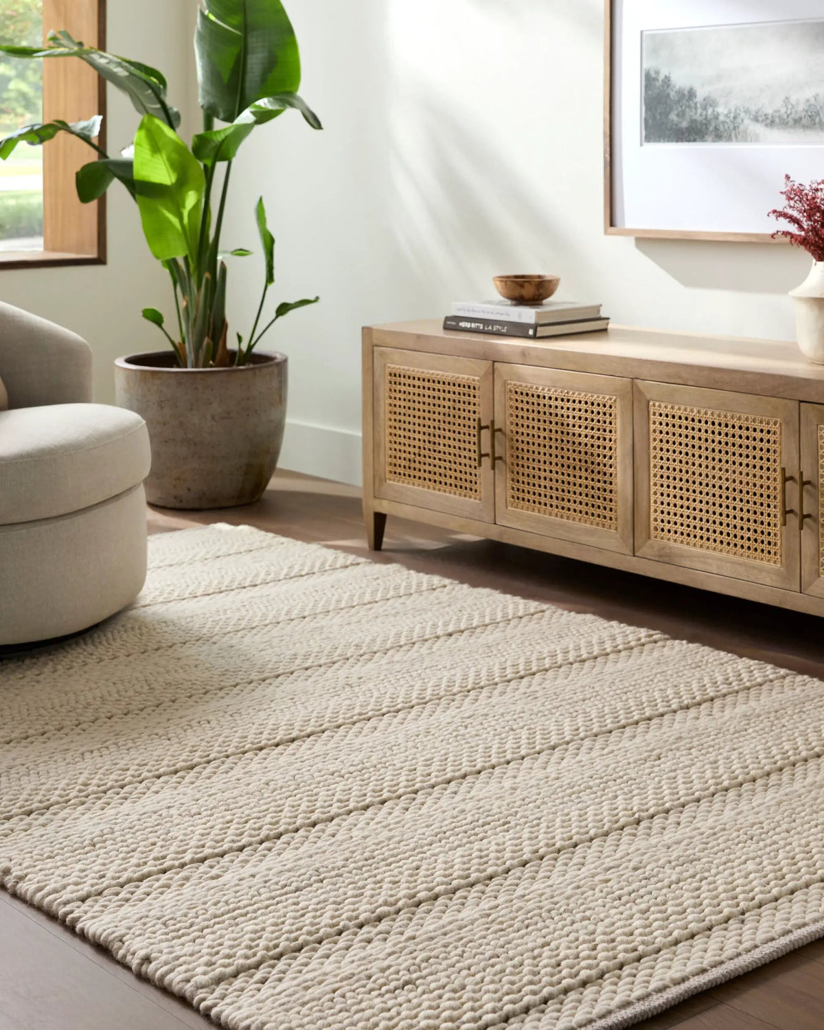LIVABLISS Tahoe II TAHII-3703 Ivory Area Rug