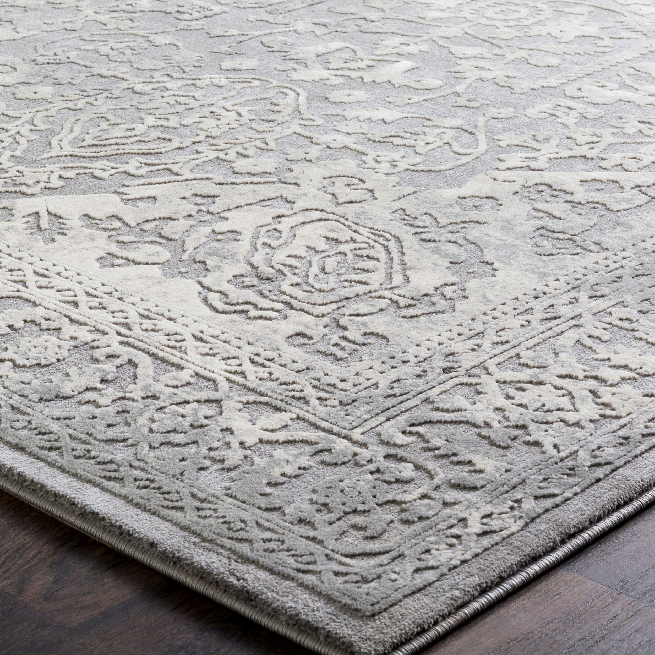 Surya Tibetan TBT-2300 Ivory Area Rug by LIVABLISS