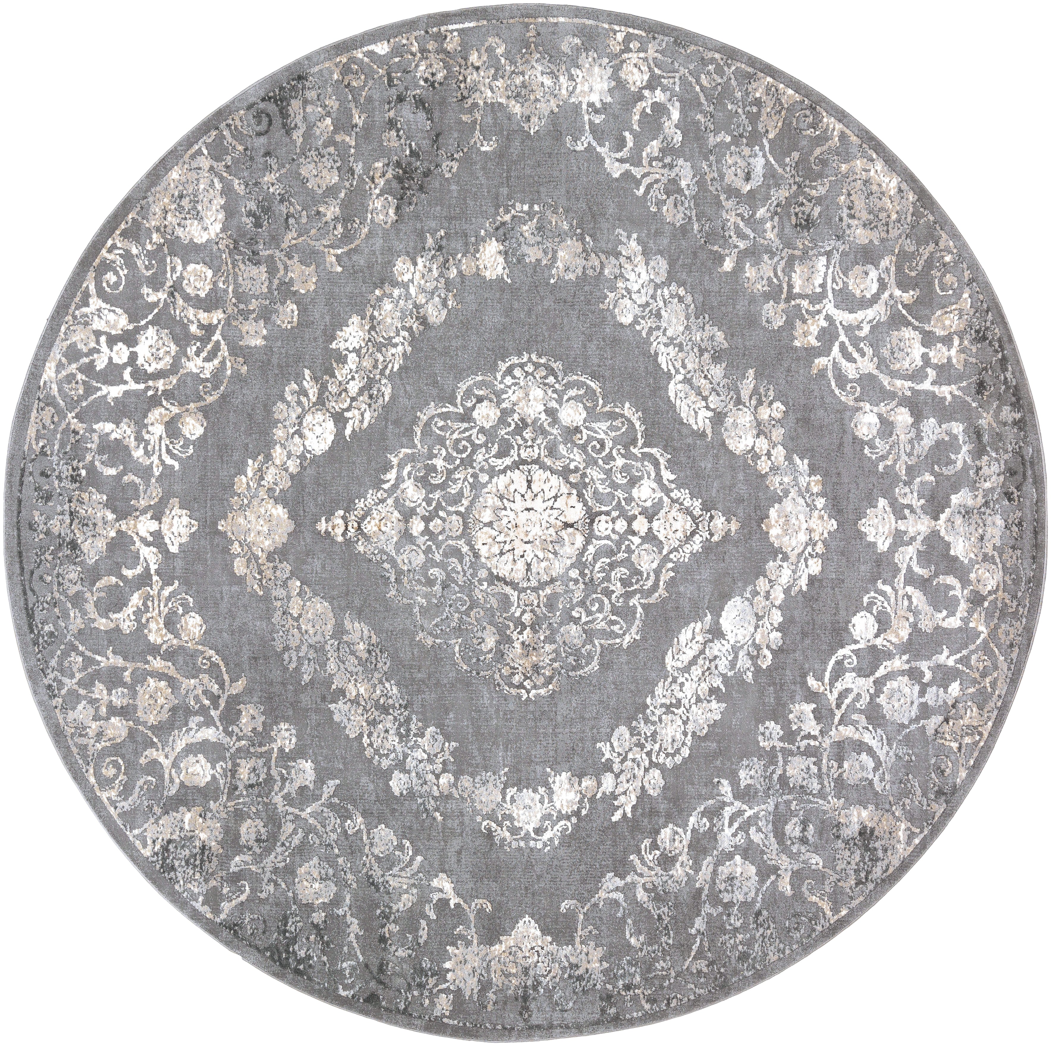 Surya Tibetan TBT-2301 Charcoal Area Rug by LIVABLISS