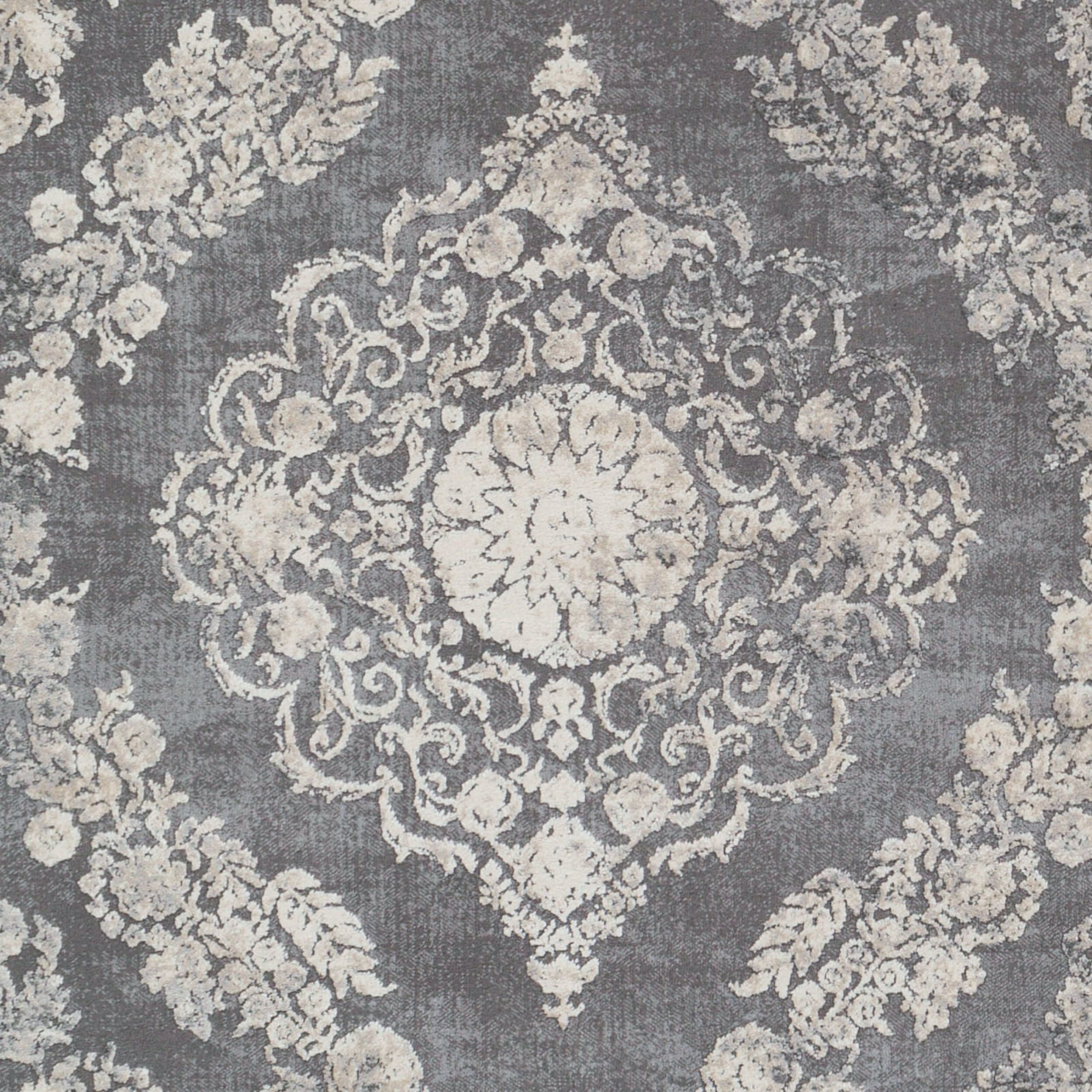 Surya Tibetan TBT-2301 Charcoal Area Rug by LIVABLISS