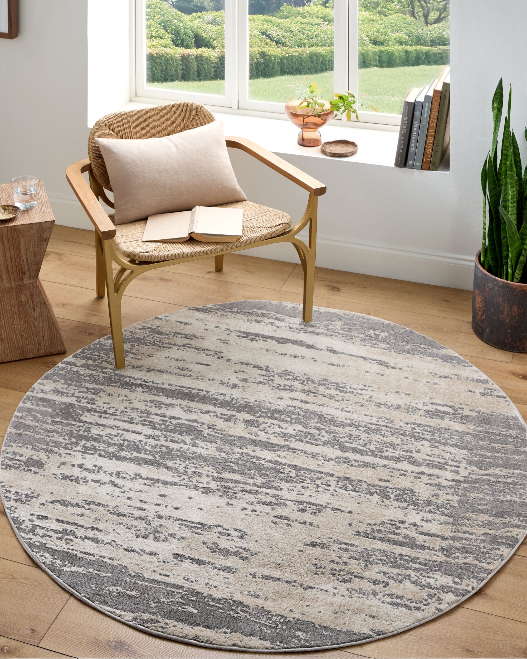 Surya Tibetan TBT-2304 Beige Area Rug by LIVABLISS