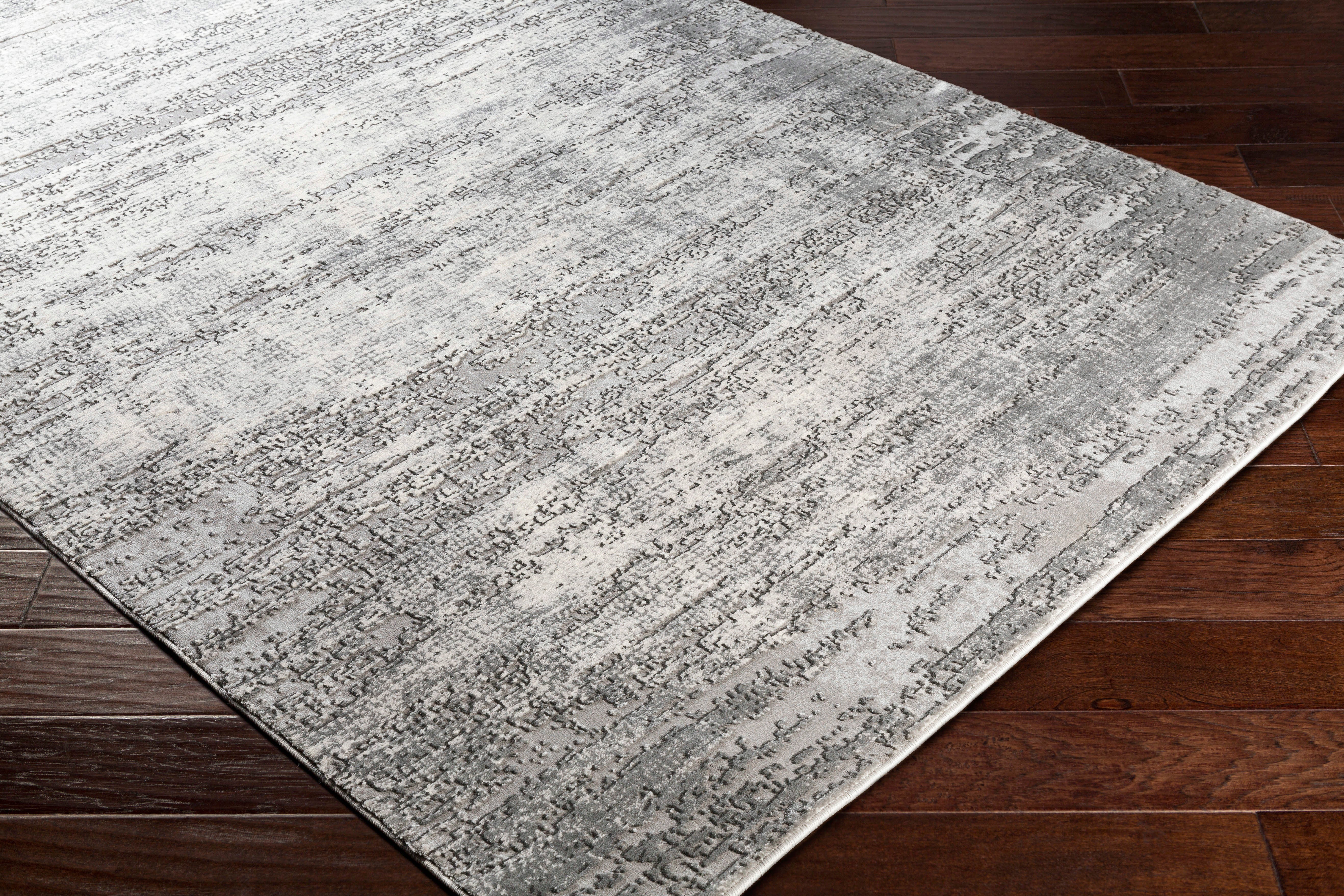 Surya Tibetan TBT-2305 Medium Gray Area Rug by LIVABLISS