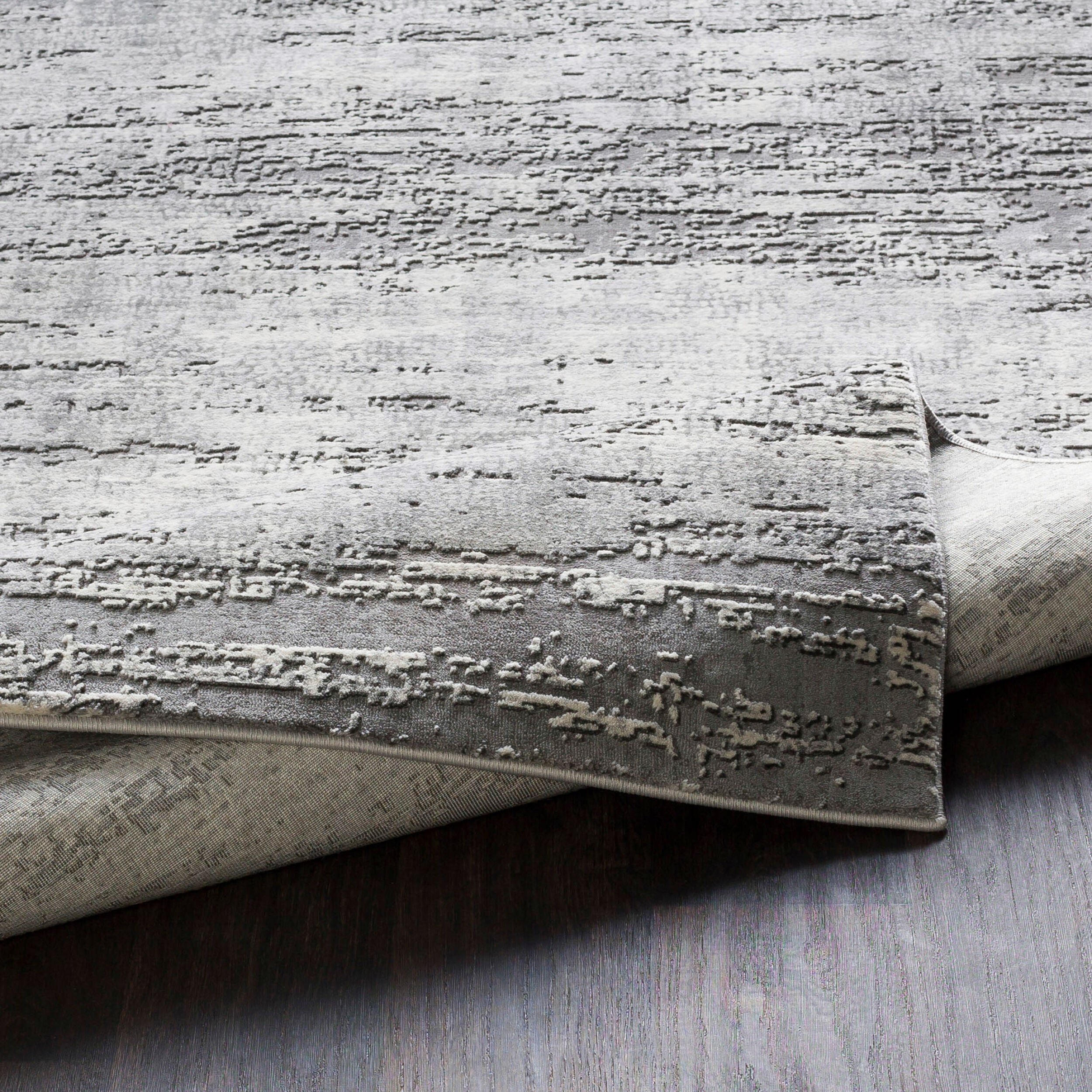 Surya Tibetan TBT-2305 Medium Gray Area Rug by LIVABLISS