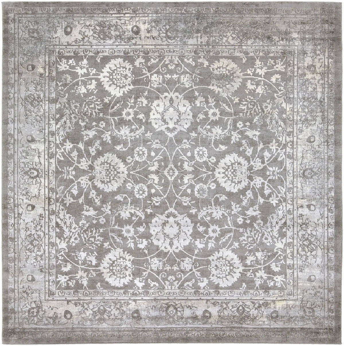 Tibetan TBT-2309 Charcoal Area Rug by LIVABLISS