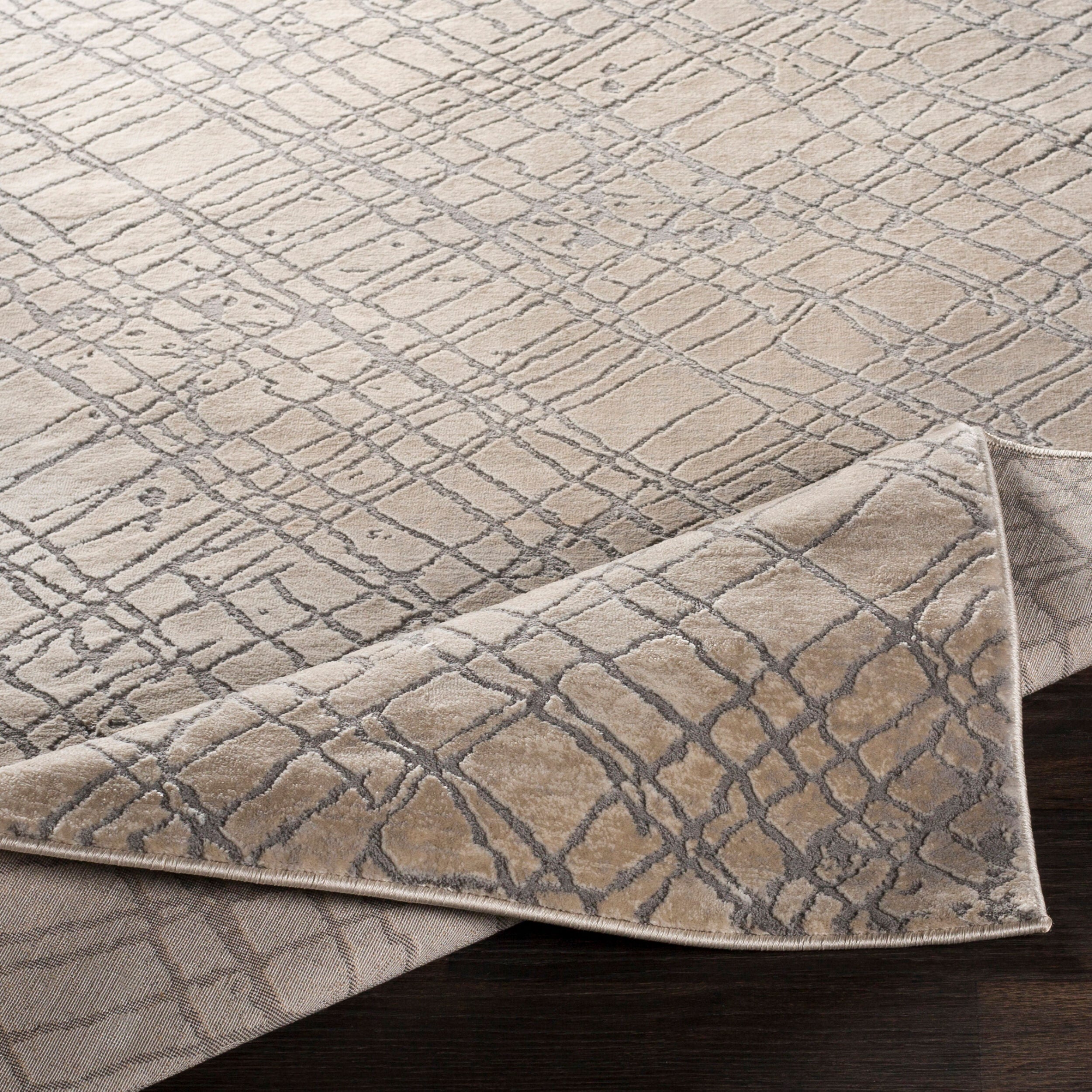 Surya Tibetan TBT-2314 Beige Area Rug by LIVABLISS