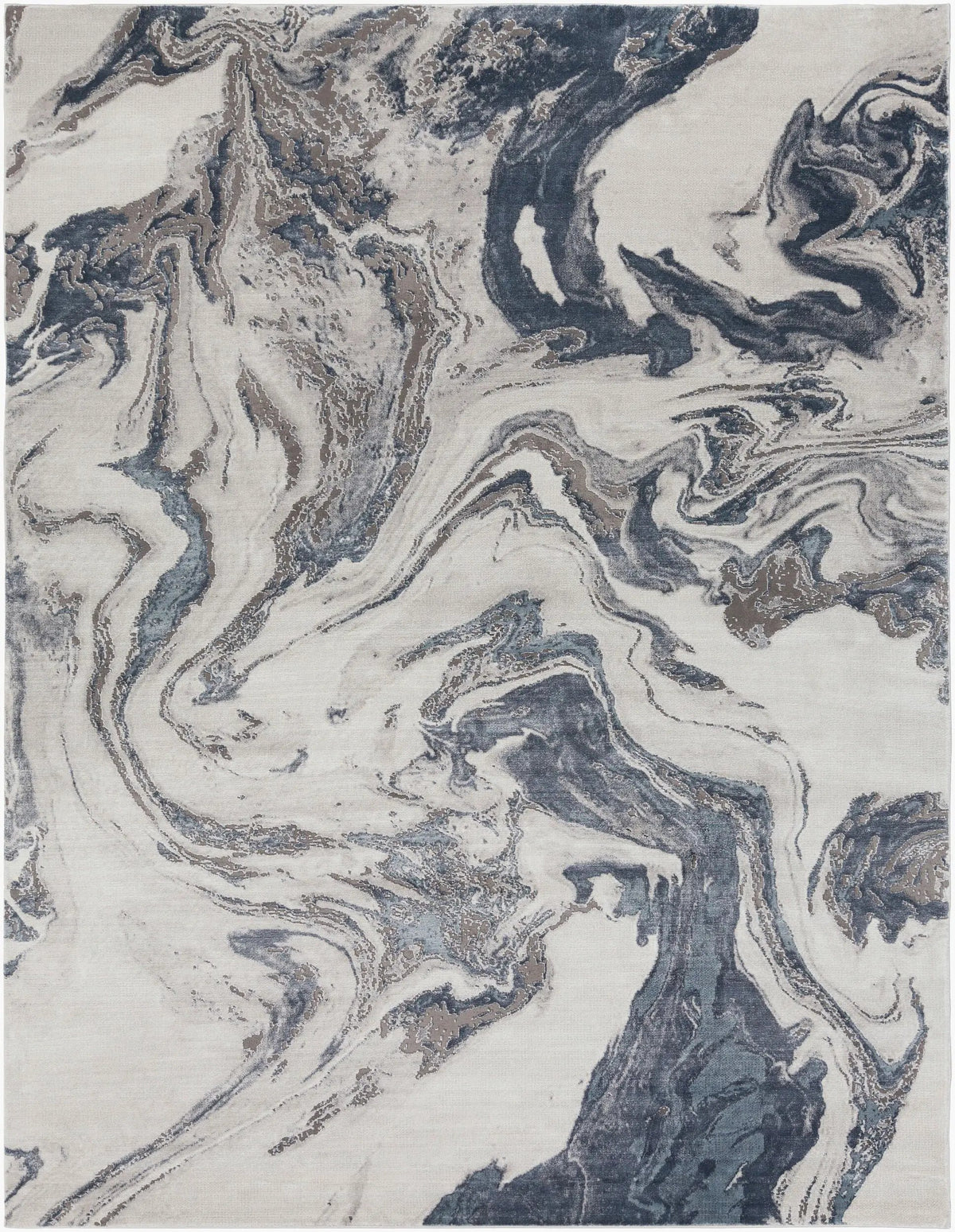 LIVABLISS Tibetan TBT-2319 Dark-Blue Area Rug