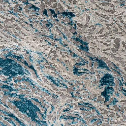 Tibetan TBT-2326 Teal Area Rug by LIVABLISS