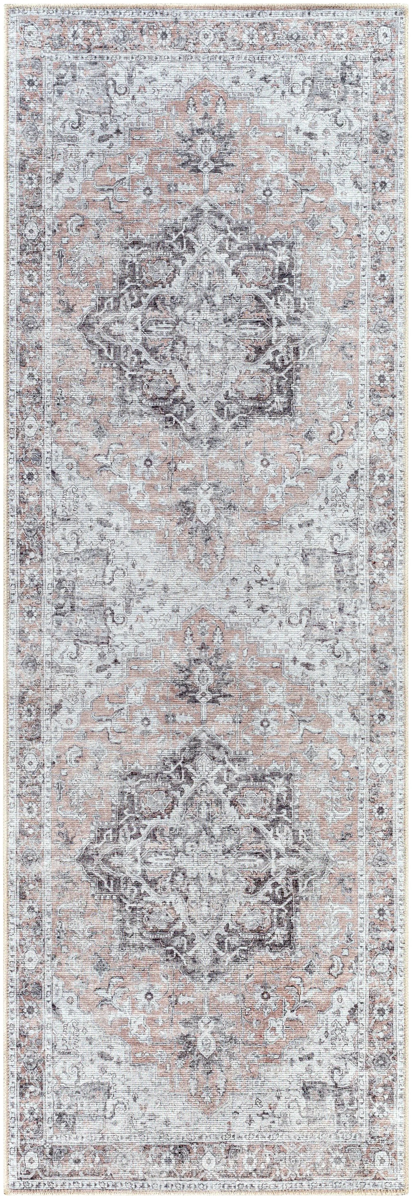 Tahmis THI-2702 Beige Area Rug by LIVABLISS