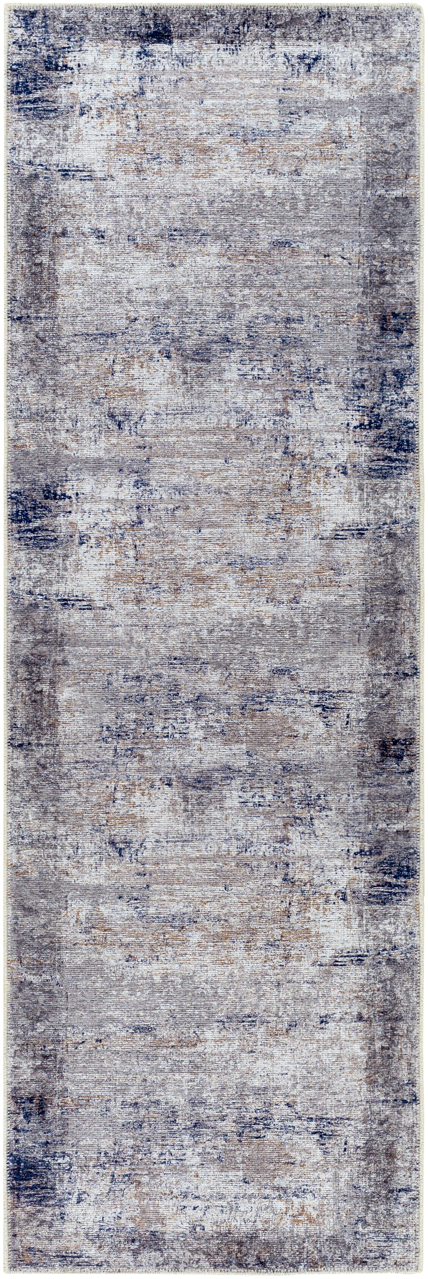 Surya Tahmis THI-2708 Dark Blue Machine Washable Area Rug by LIVABLISS