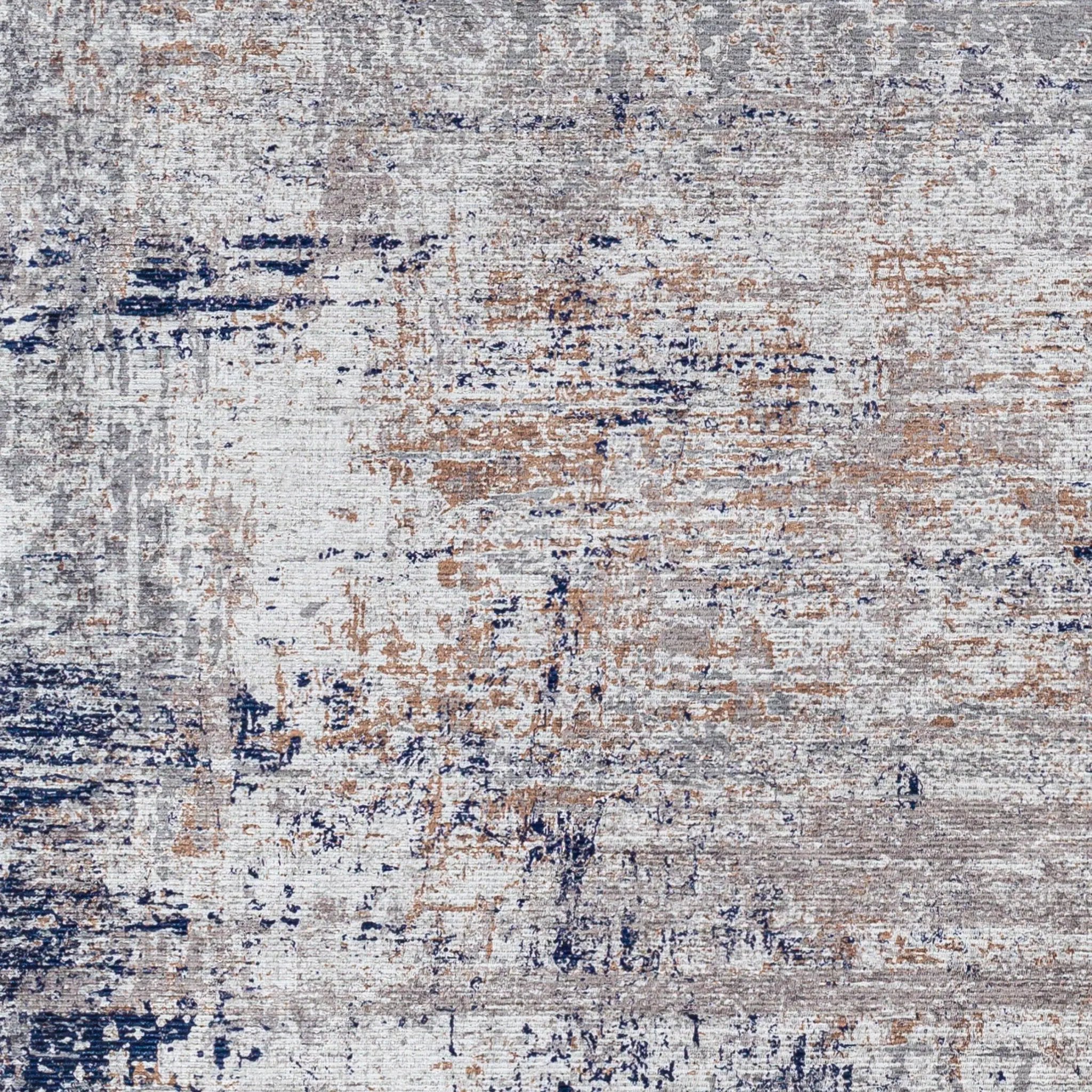 Tahmis THI-2708 Dark-Blue Area Rug by LIVABLISS
