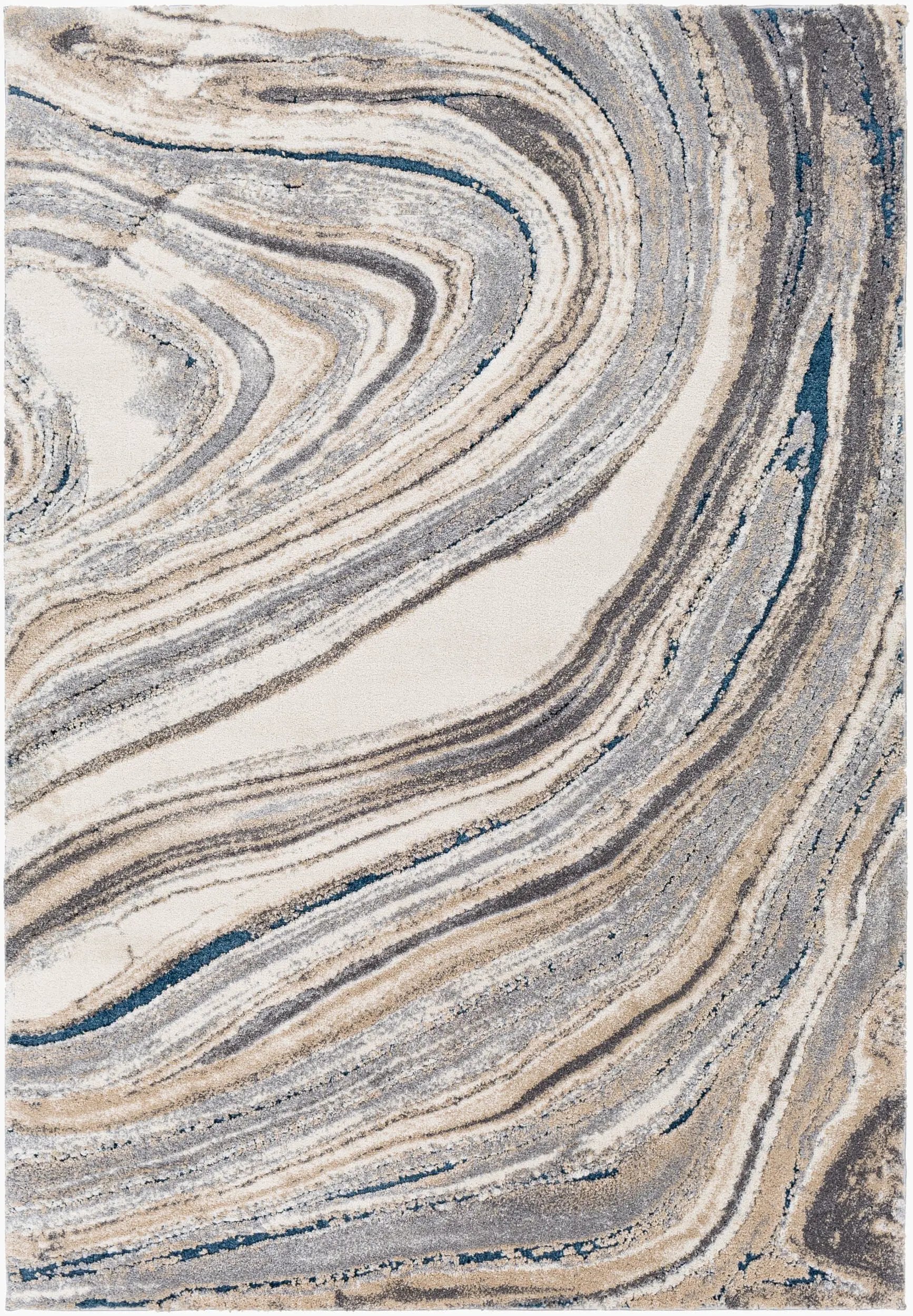 Tuscany TUS-2315 Ivory Area Rug by LIVABLISS