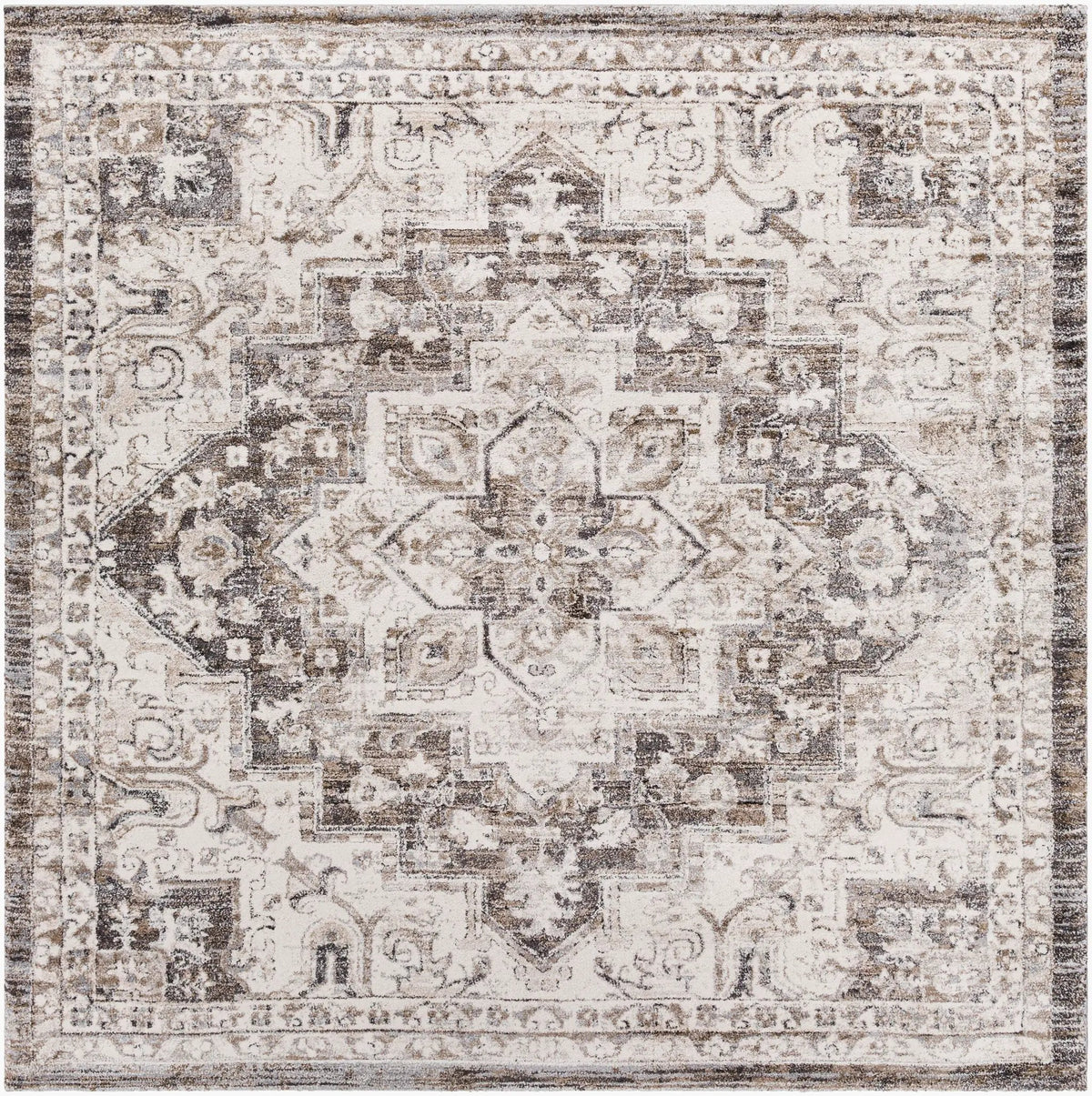 LIVABLISS Tuscany TUS-2318 Brown Area Rug