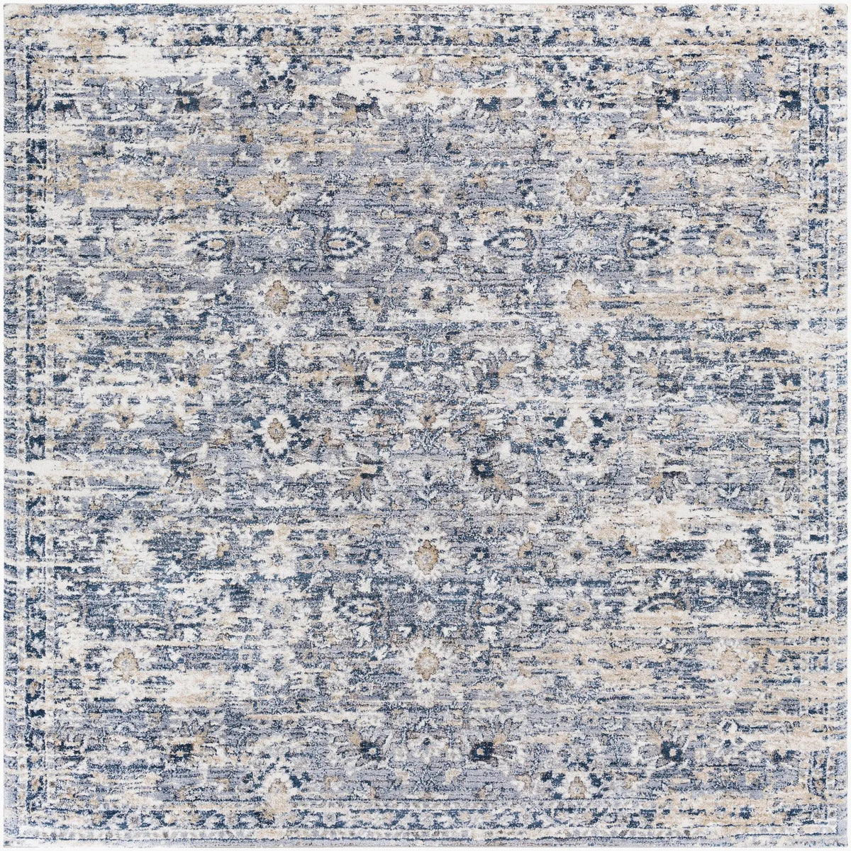LIVABLISS Tuscany TUS-2320 Dark-Blue Area Rug