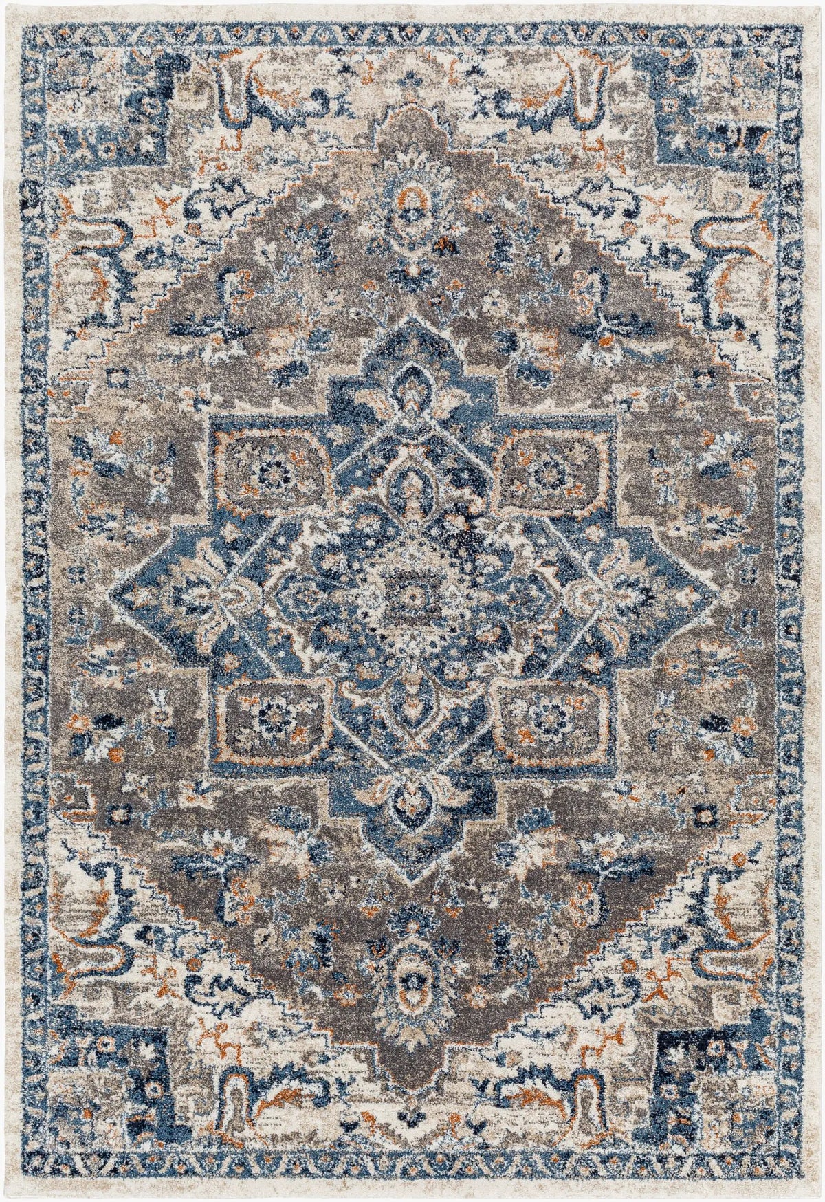 LIVABLISS Tuscany TUS-2335 Blue Area Rug