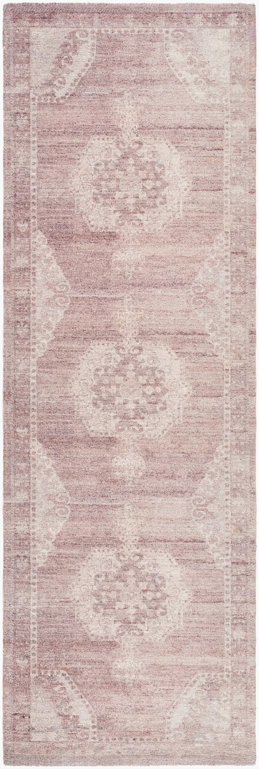 Unique UNQ-2317 Dusty-Rose Area Rug by LIVABLISS