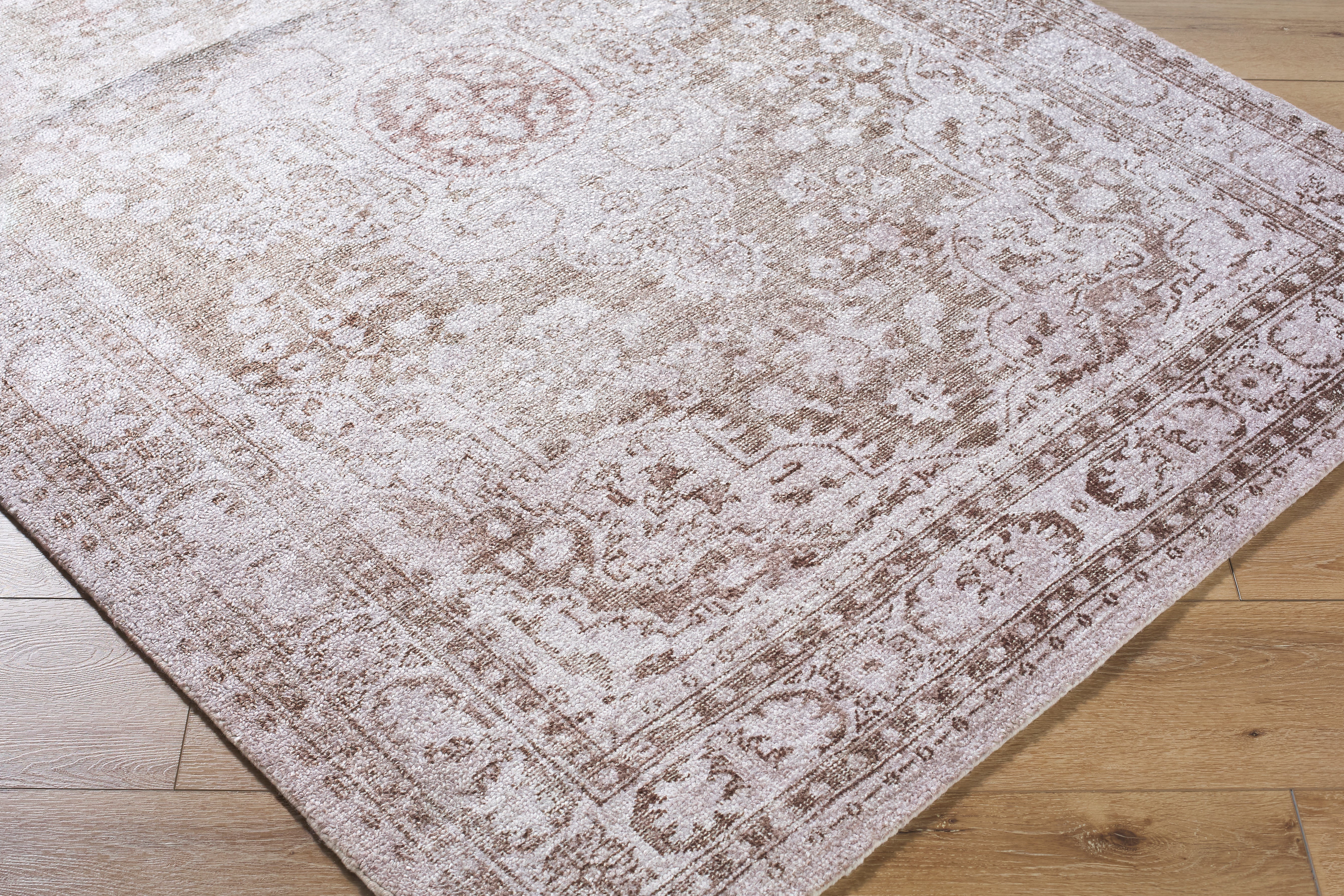 Surya Unique UNQ-2320 Taupe Area Rug by LIVABLISS