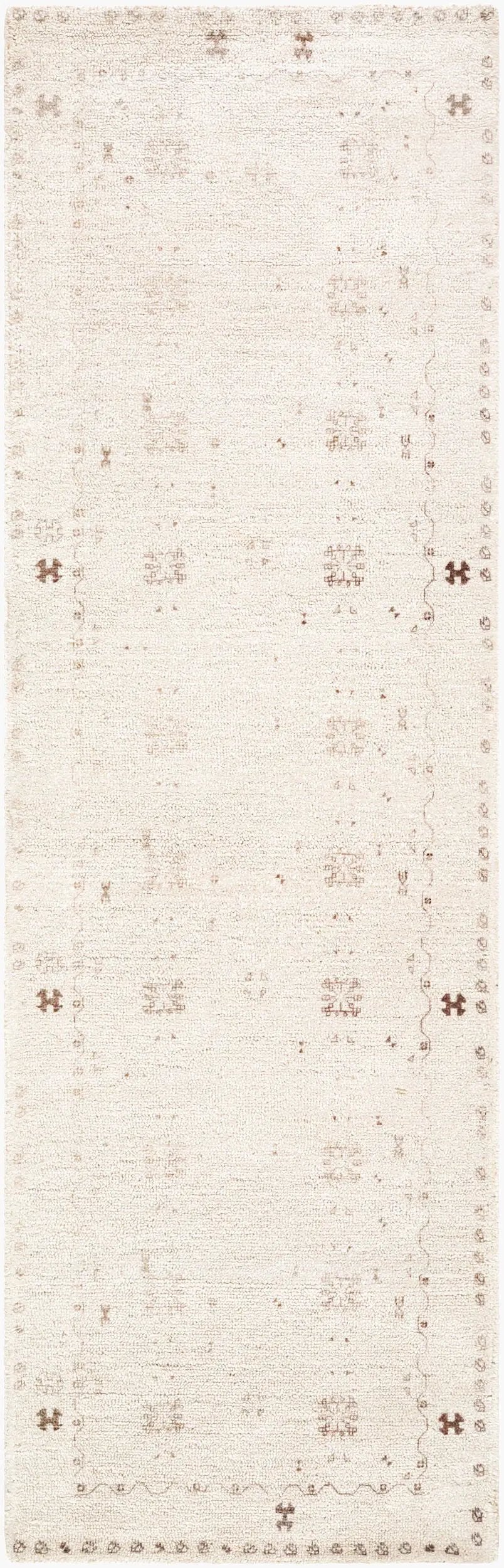 LIVABLISS Unique UNQ-2322 Ivory Area Rug - Rugs Handmade Rug