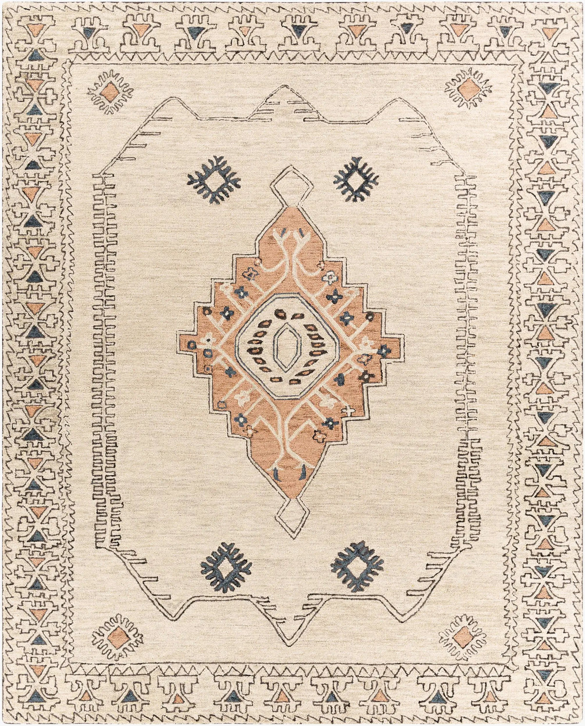 LIVABLISS Urfa URF-2302 Peach Area Rug