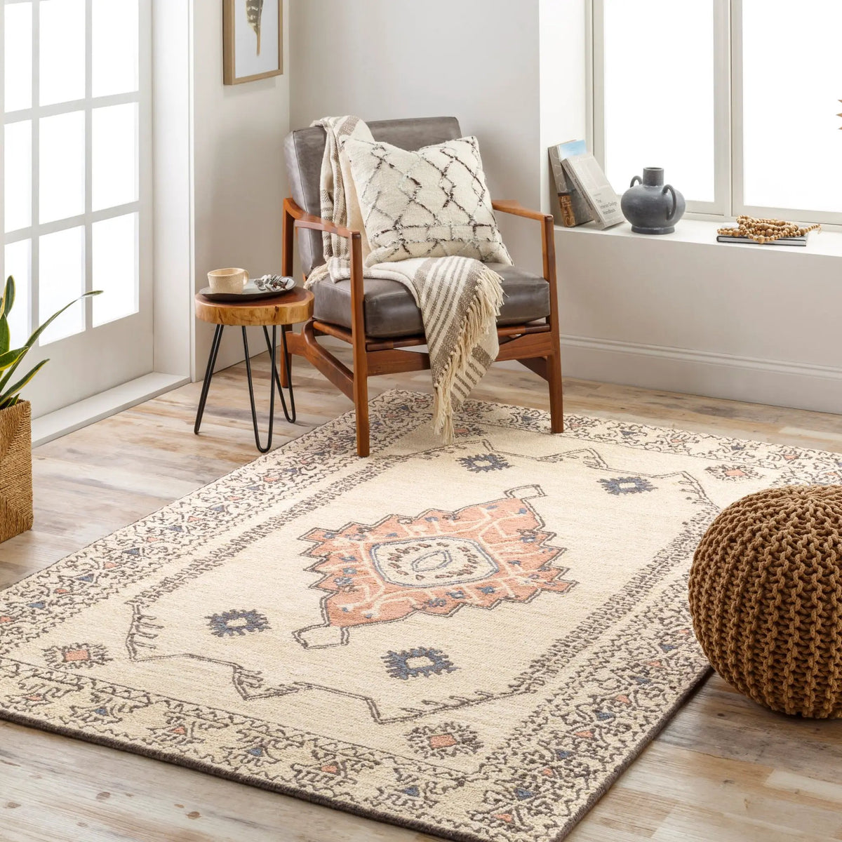 LIVABLISS Urfa URF-2302 Peach Area Rug