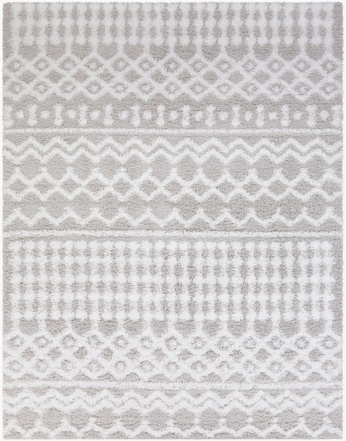 LIVABLISS Urban Shag USG-2310 Gray Area Rug
