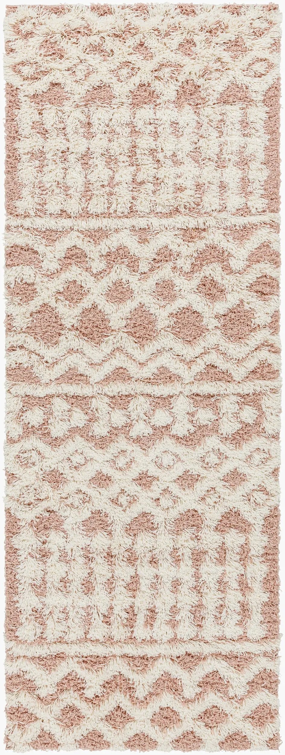 LIVABLISS Urban Shag USG-2339 Dusty-Pink Area Rug