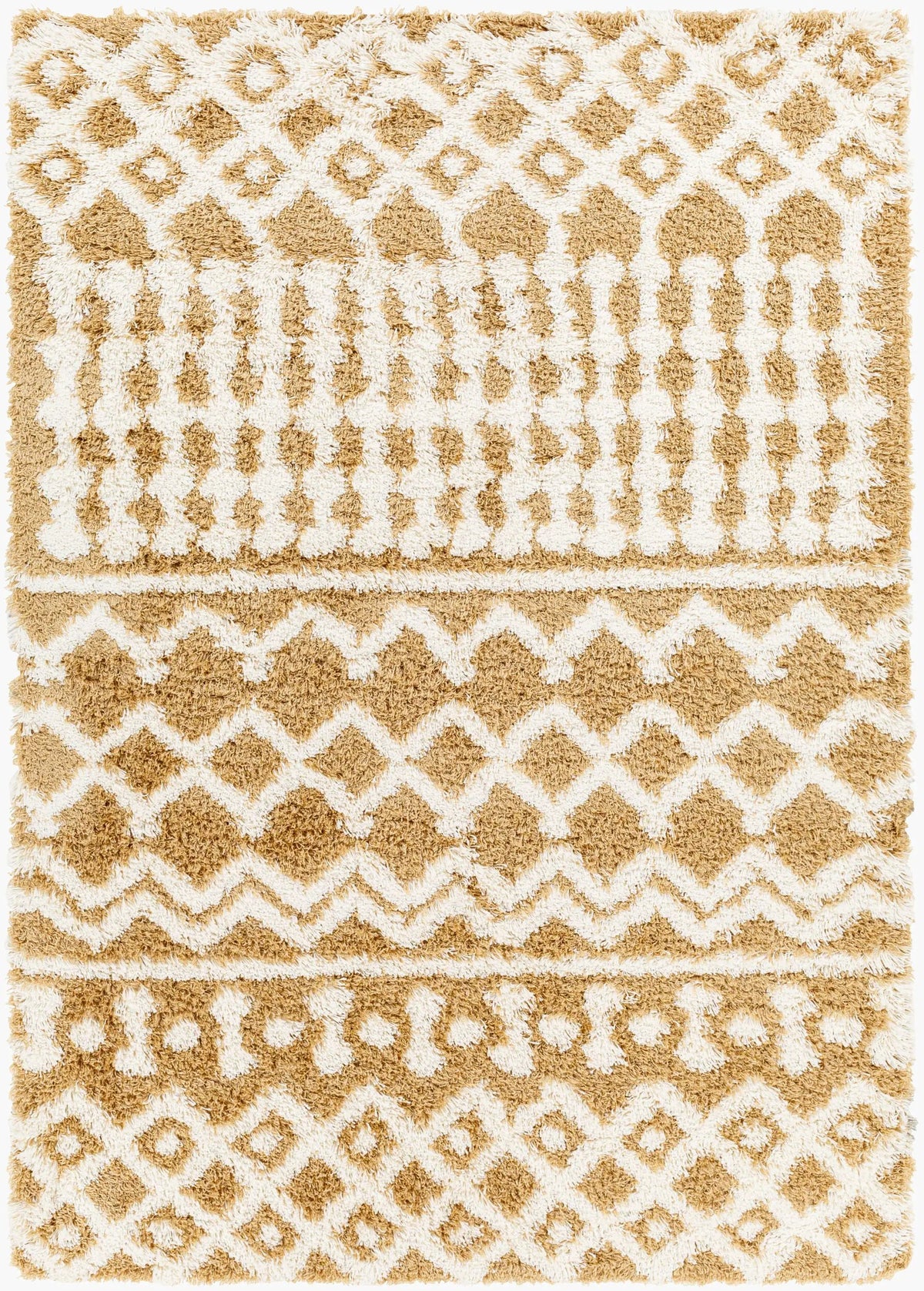 LIVABLISS Urban Shag USG-2340 Camel Area Rug