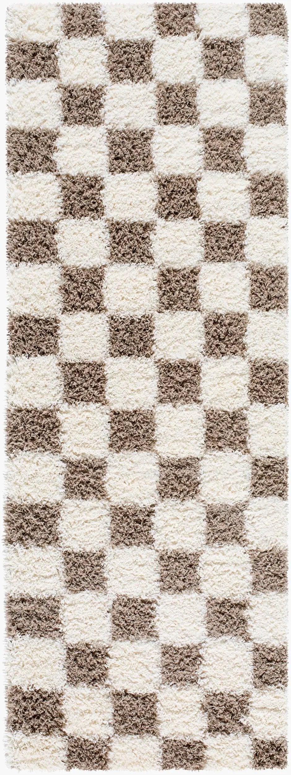 LIVABLISS Urban Shag USG-2348 Brown Area Rug