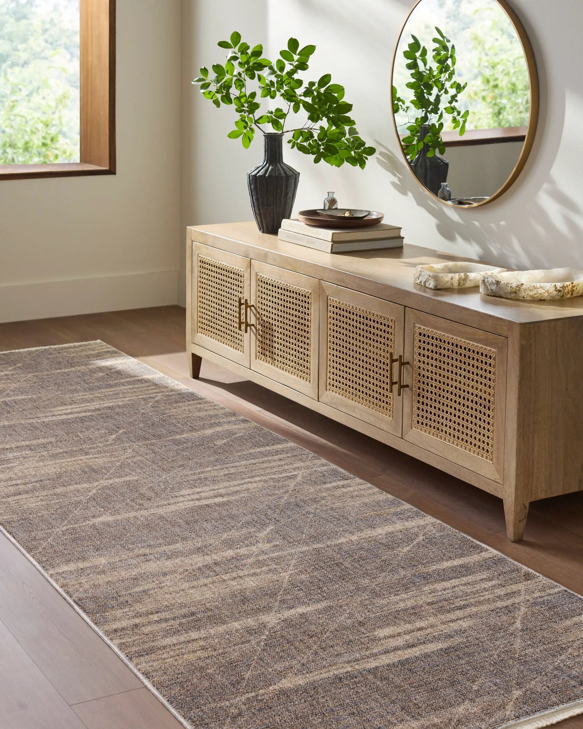 Usonia USO-2300 Multicolor Area Rug by Frank Lloyd Wright Foundation x LIVABLISS