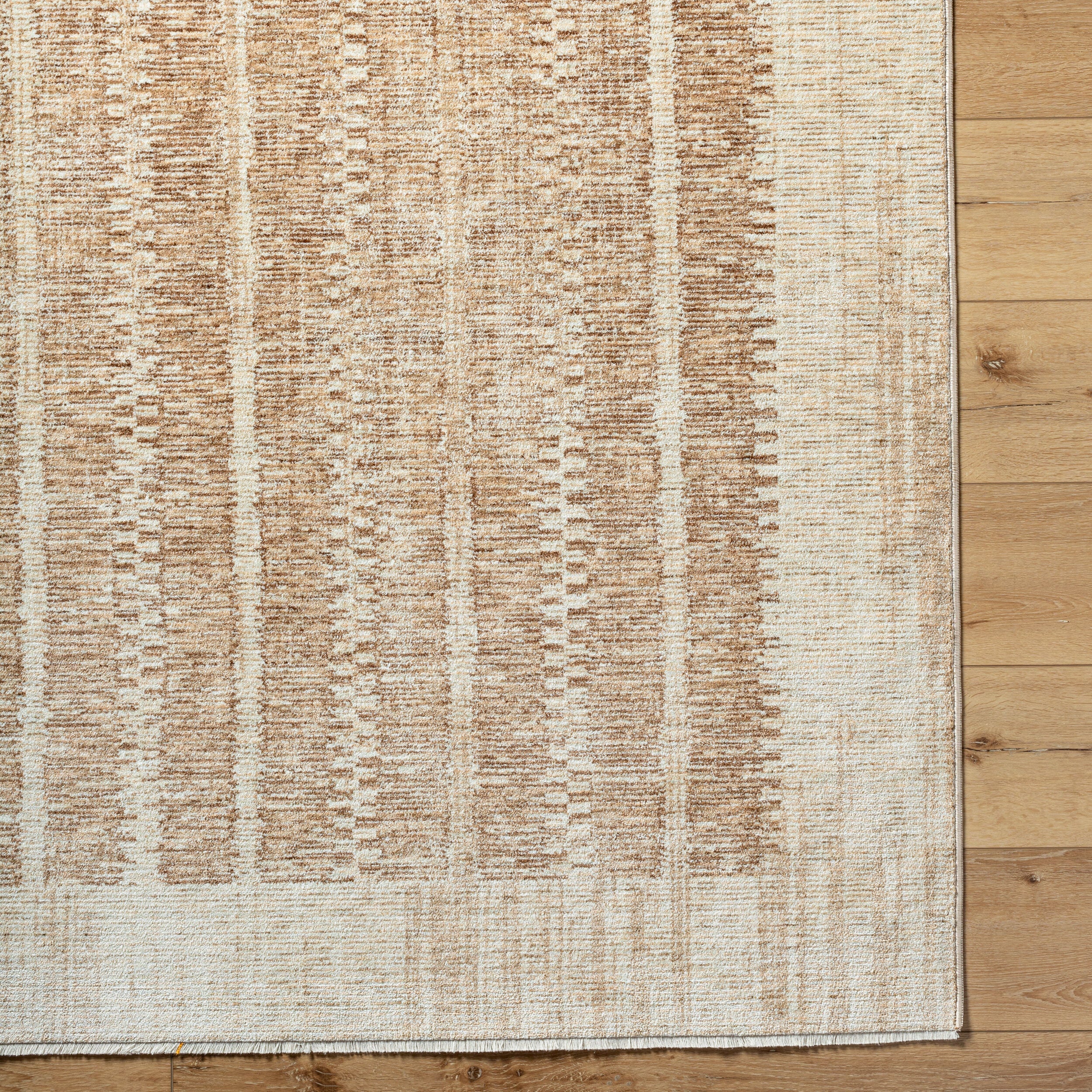 Frank Lloyd Wright Foundation Usonia USO-2302 White Area Rug by LIVABLISS