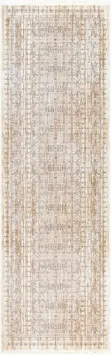 Usonia USO-2304 White Area Rug by Frank Lloyd Wright Foundation x LIVABLISS