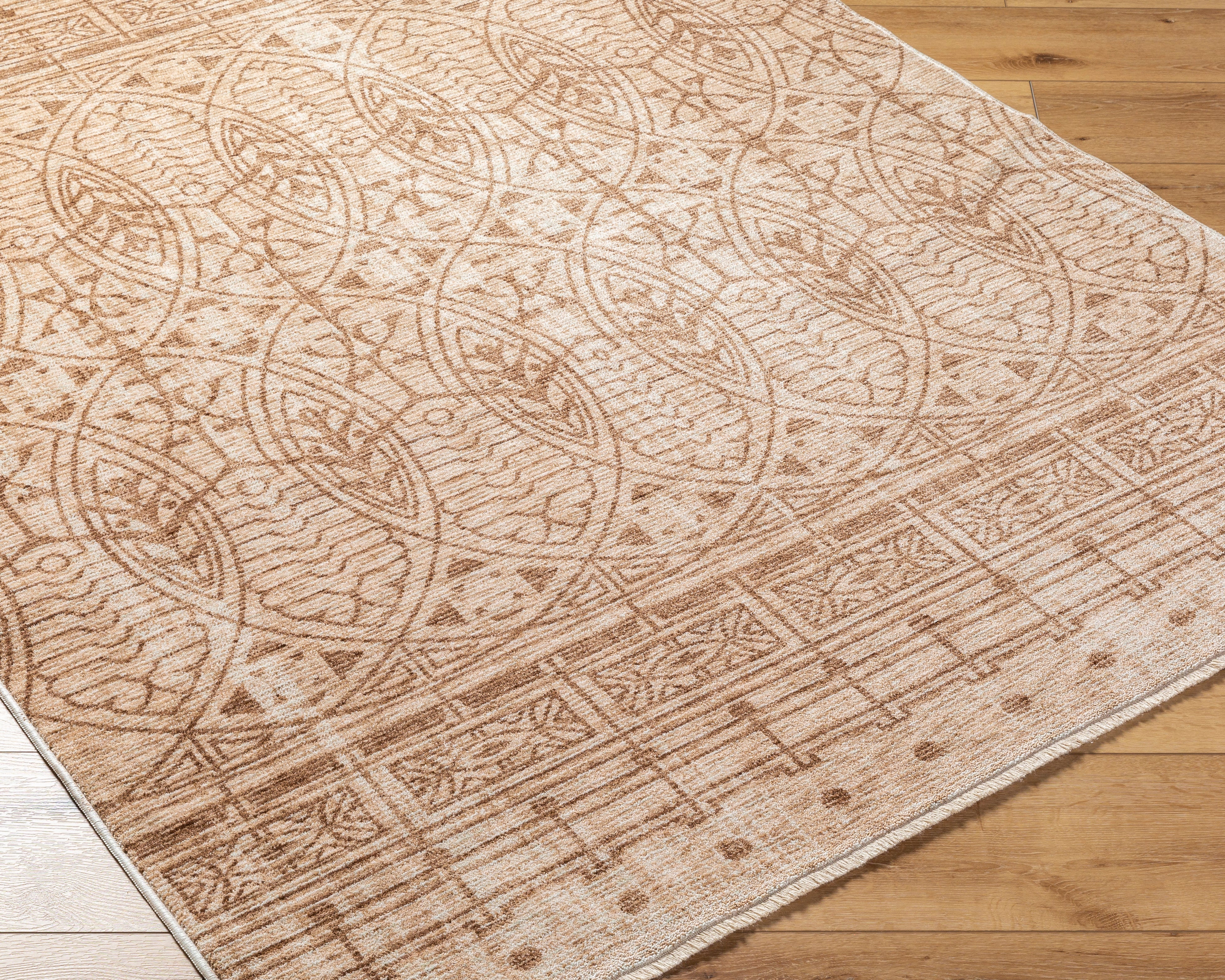 Frank Lloyd Wright Foundation x LIVABLISS Usonia USO-2305 White Area Rug