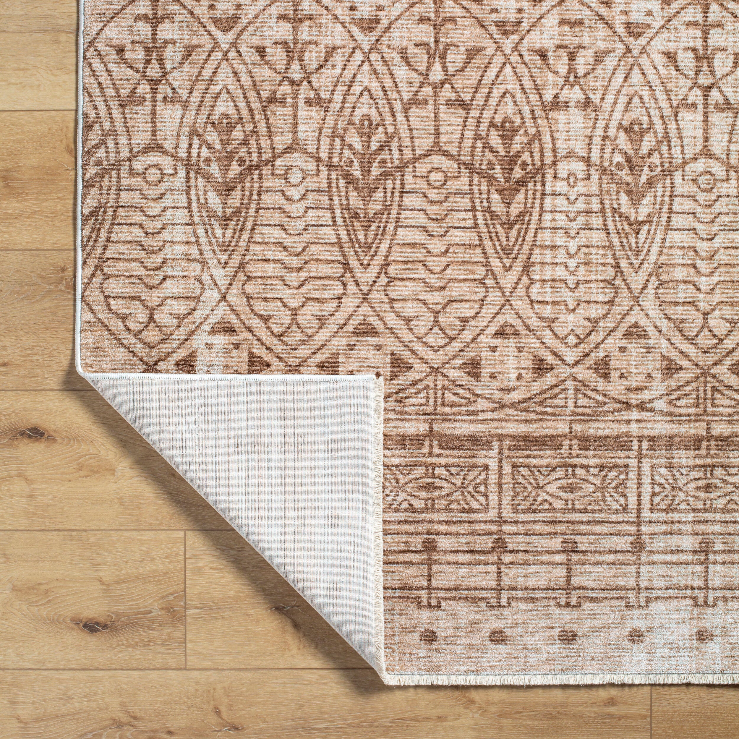 Frank Lloyd Wright Foundation x LIVABLISS Usonia USO-2305 White Area Rug