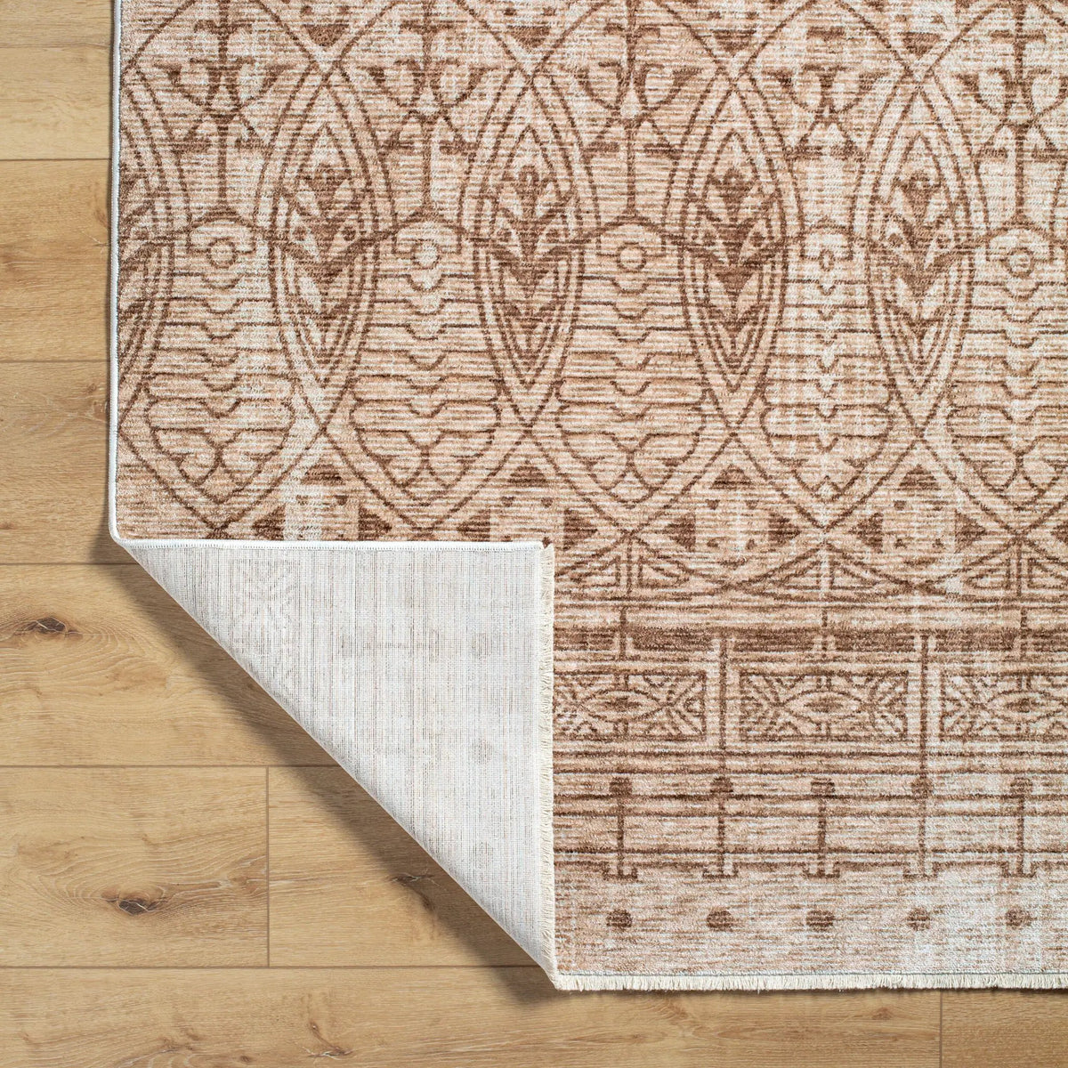 Usonia USO-2305 White Area Rug by Frank Lloyd Wright Foundation x LIVABLISS