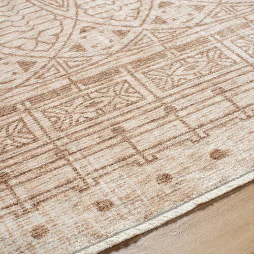 Usonia USO-2305 White Area Rug by Frank Lloyd Wright Foundation x LIVABLISS