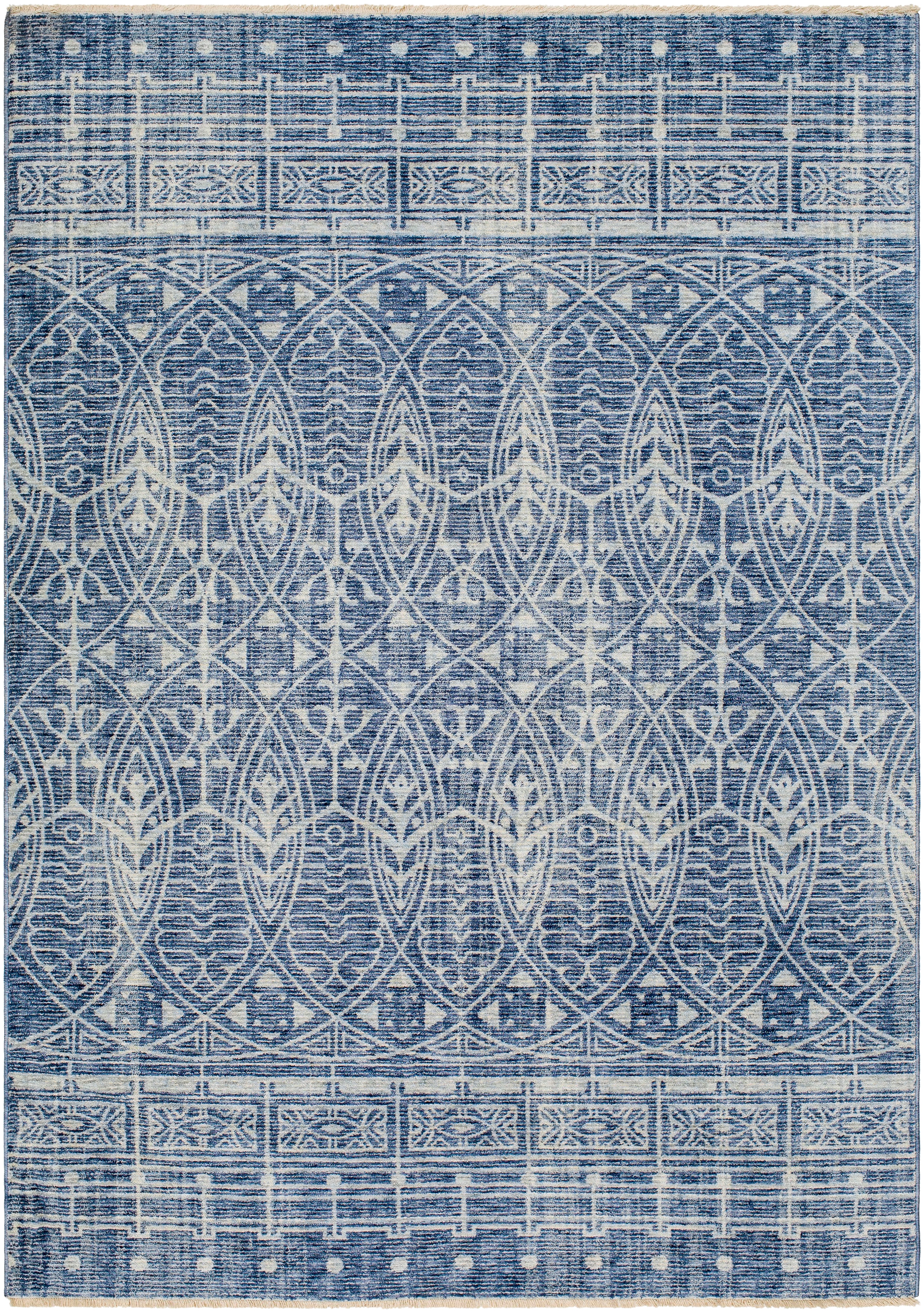 Frank Lloyd Wright Foundation x LIVABLISS Usonia USO-2306 Ice Blue Area Rug
