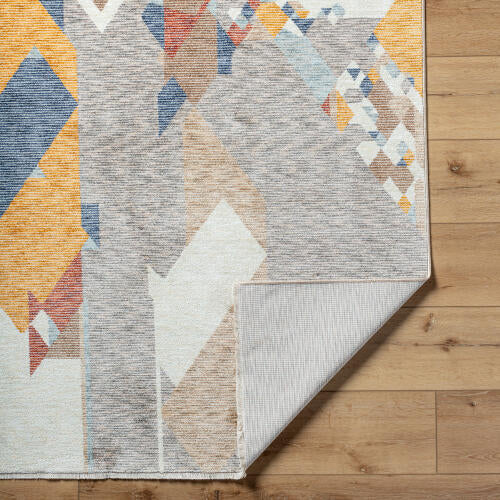 Frank Lloyd Wright Foundation Usonia USO-2307 White Area Rug x LIVABLISS